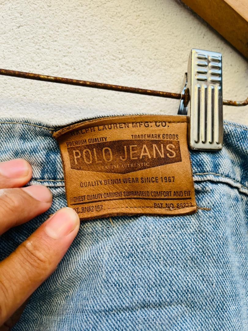 Japanese Brand × Polo Ralph Lauren × Vintage Vintage Polo Ralph Lauren Beggie Hip Hop Fashion Style Size US 38 / EU 54 - 10 Thumbnail