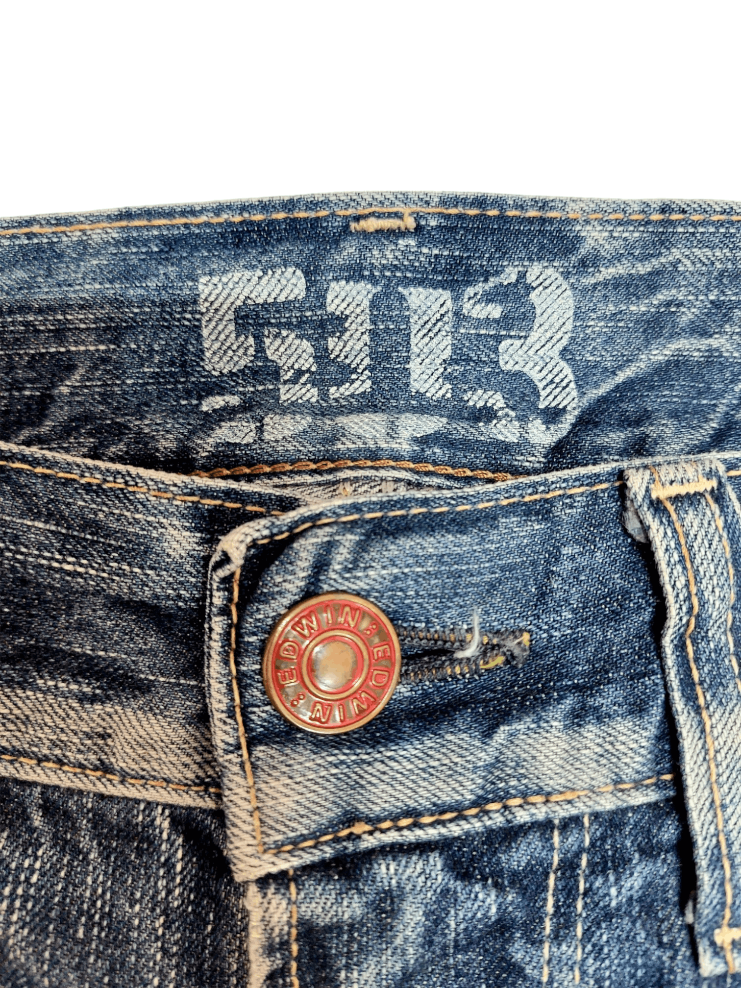 Edwin Flare Edwin 503 Blue Trip Denim Size US 32 / EU 48 - 8 Thumbnail