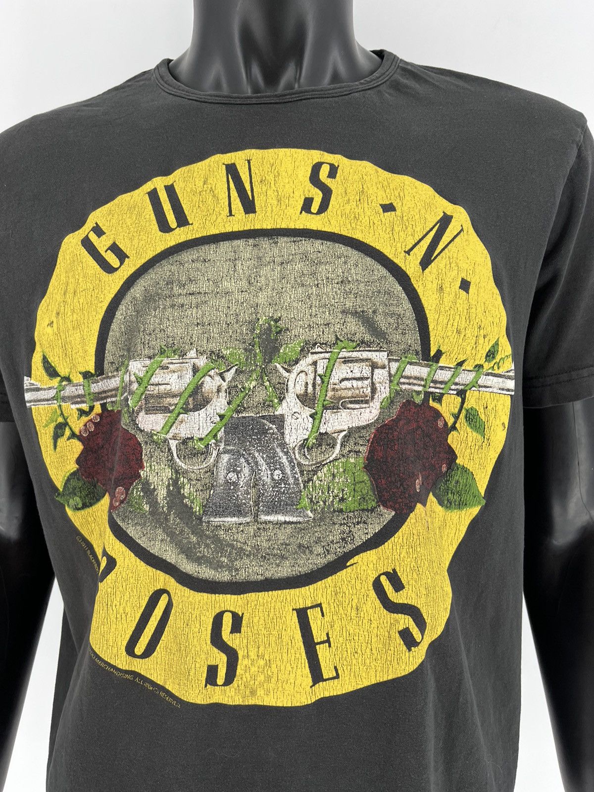 Band Tees × Guns N' Roses × Vintage Vintage Guns N’ Roses 🌹 Big Logo Double Sided T-Shirt Size US XL / EU 56 / 4 - 7 Thumbnail