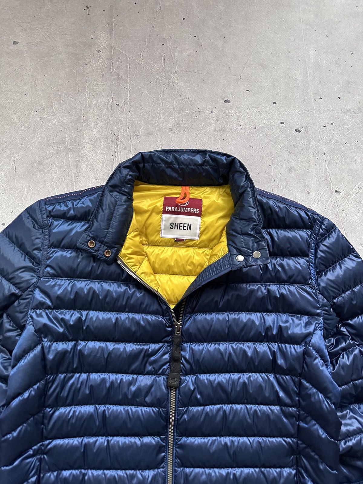 Parajumpers PARAJUMPERS Mens Navy Sheen Lightweight Down Jacket Size US S / EU 44-46 / 1 - 3 Thumbnail