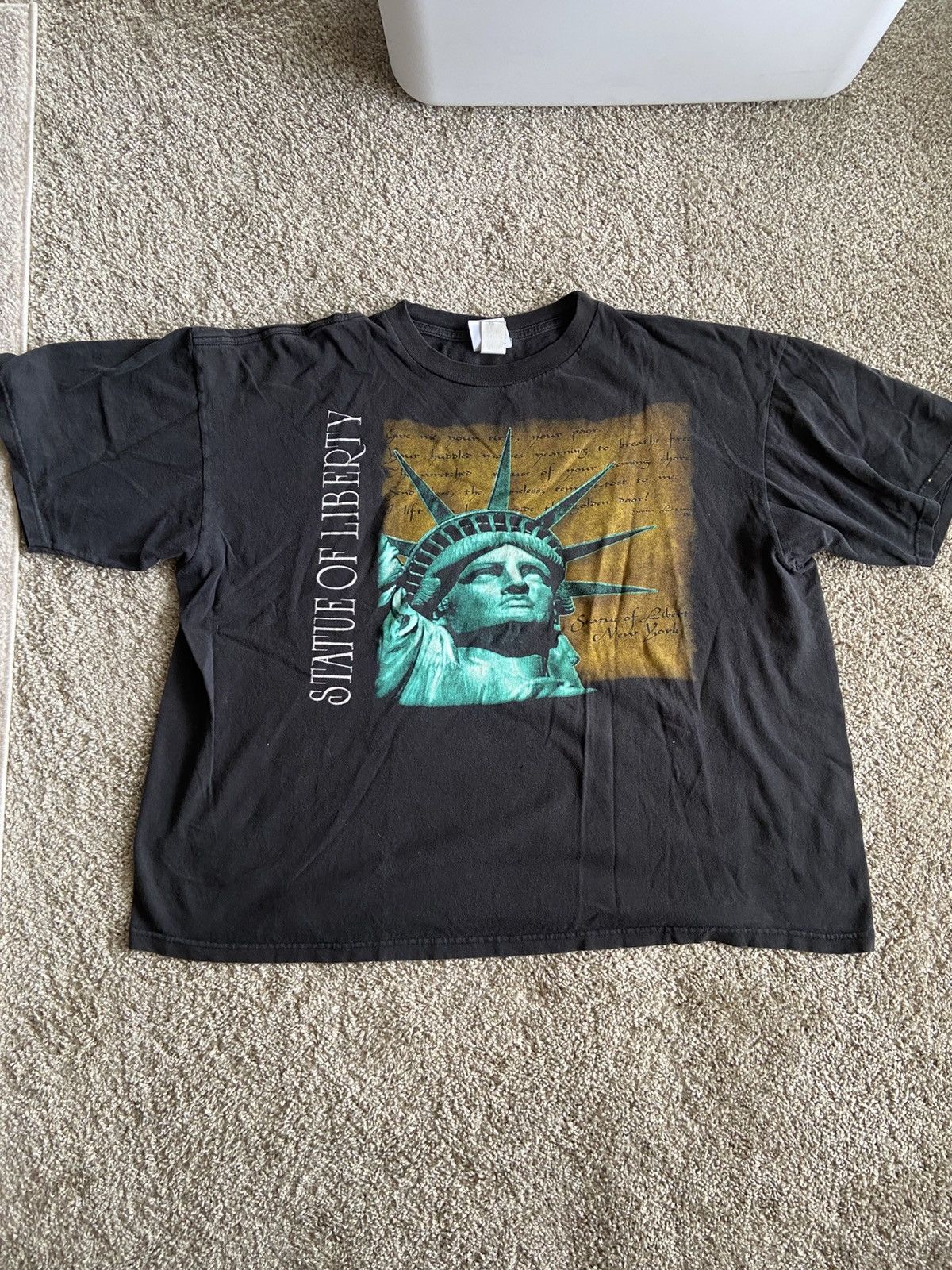 Vintage 2000s Statue of Liberty Tee Size US XL / EU 56 / 4 - 1 Thumbnail