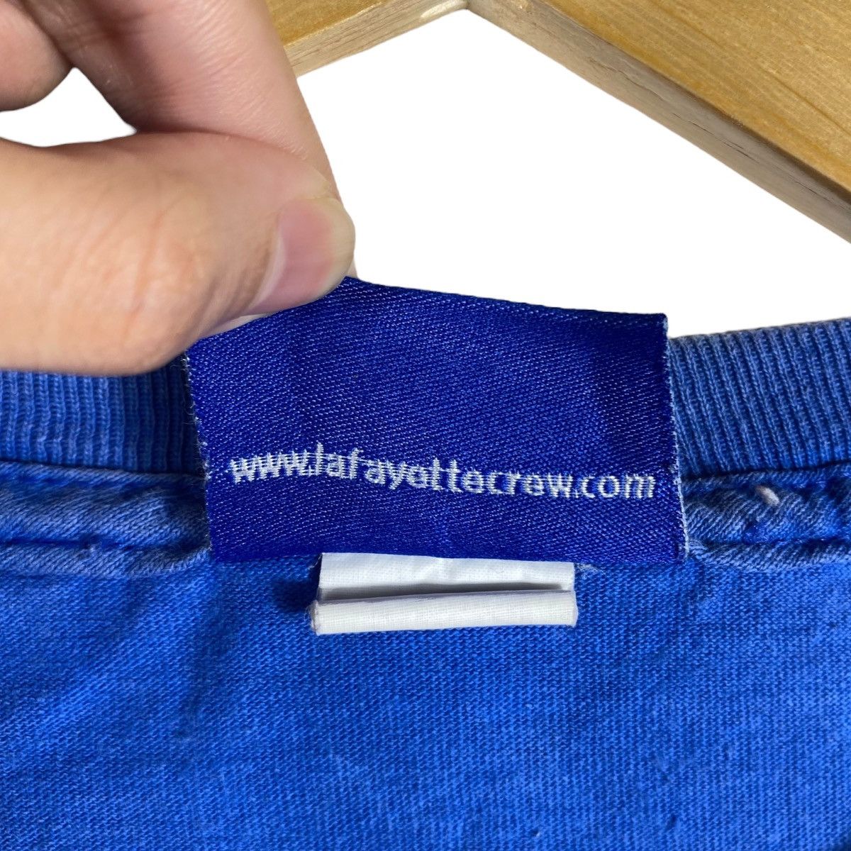 Lafayette 148 LAFAYETTE Keep It True Logo Graphic Tee Shirt Large Size Size US L / EU 52-54 / 3 - 8 Thumbnail