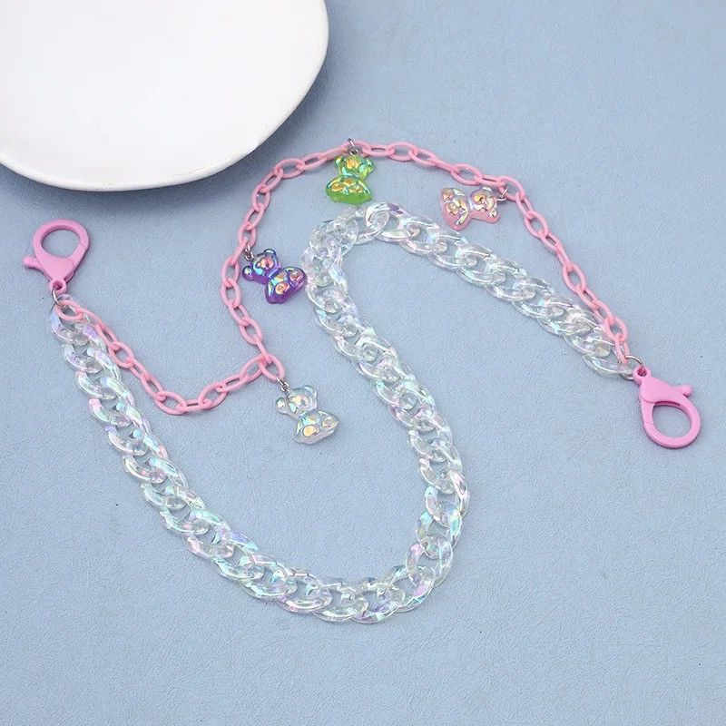 Jewelry Cute Bear Key Trouser Hipster Pant Jean Chain Size ONE SIZE - 2 Thumbnail