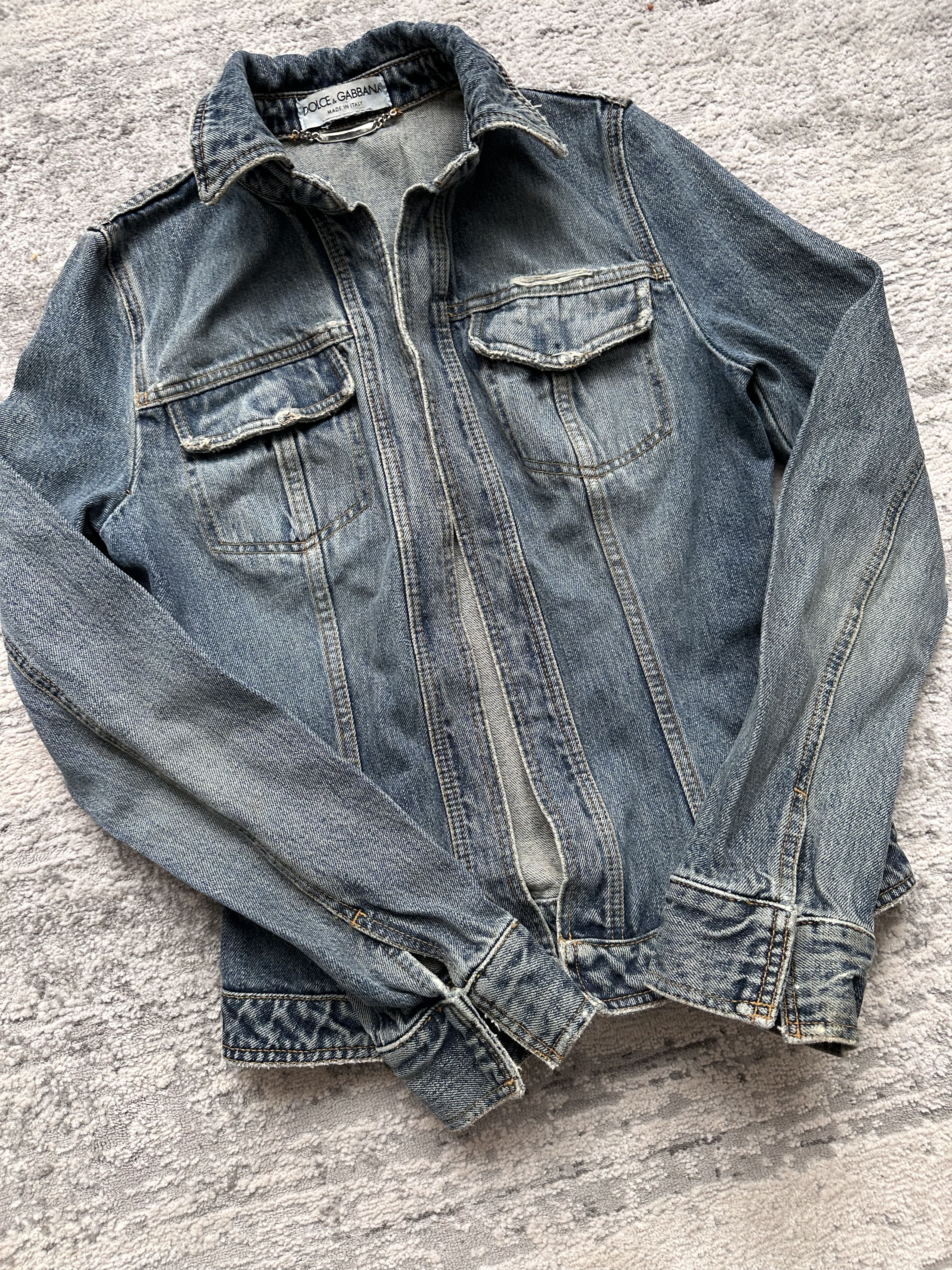 Dolce & Gabbana Dolce Gabbana jeans jacket Size S / US 4 / IT 40 - 2 Thumbnail