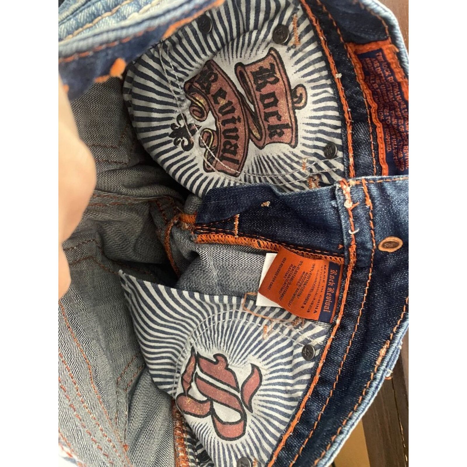 Rock Revival Rock Revival Stretch Jeans Size 25 Size 25" / US 0 / IT 36 - 7 Thumbnail