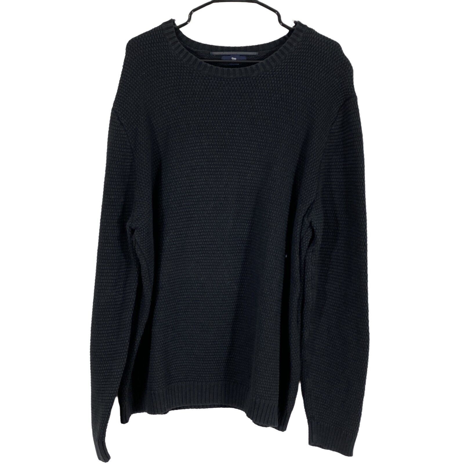 Gap Gap Mens Black Long Sleeves Crew Neck Sweater Size XXL Size US XXL / EU 58 / 5 - 1 Thumbnail