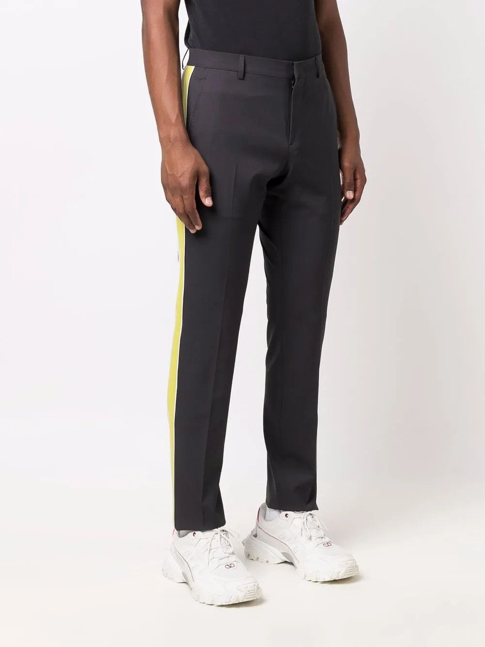 Valentino o1y0525 Casual Pant in Black Size US 30 / EU 46 - 3 Thumbnail