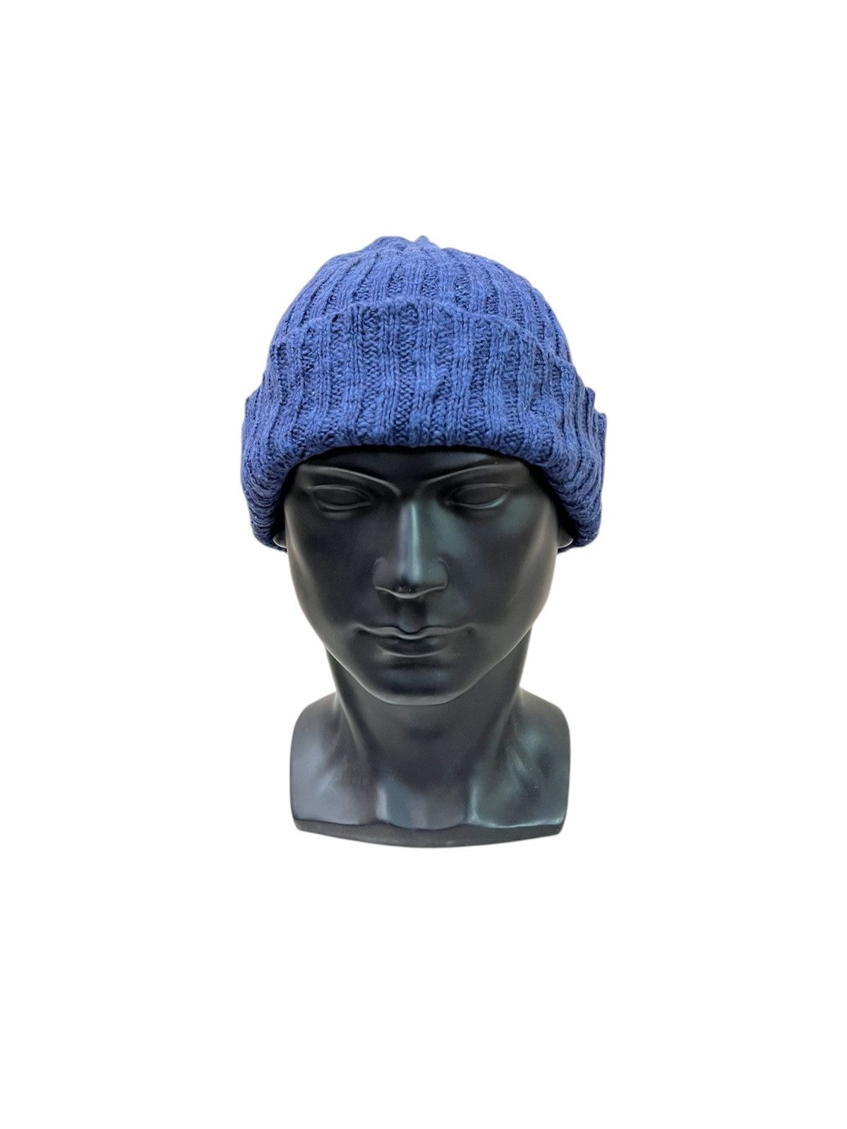 Beams Plus Beams Plus Indigo Plain Beanie Hats Size ONE SIZE - 1 Thumbnail