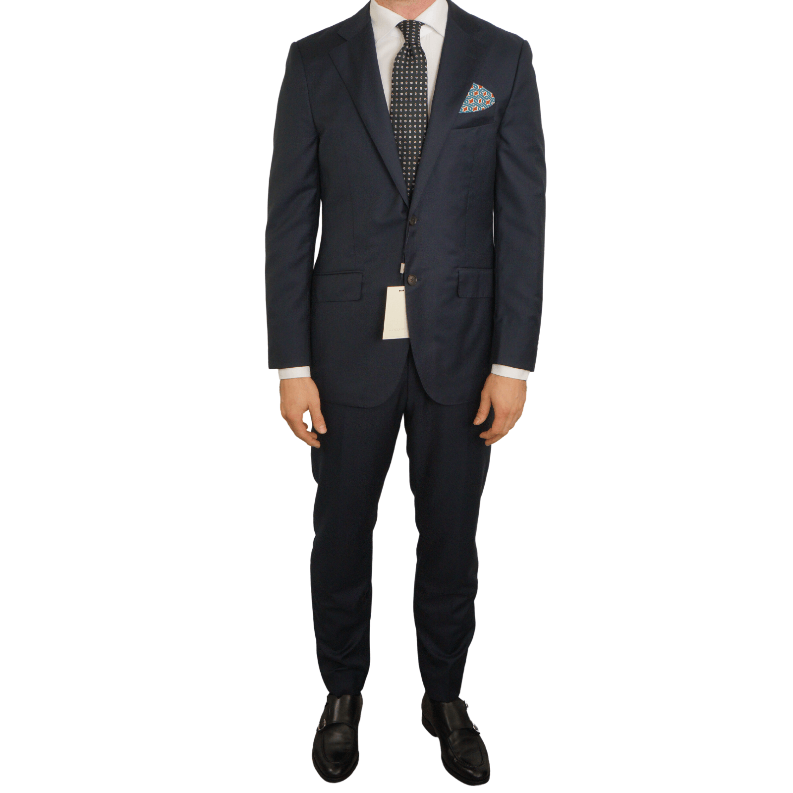 image of Men Suitsupply Suit Lazio Single Breasted Navy Eu48 Uk/us38 in Navy Blue (Size 38R)
