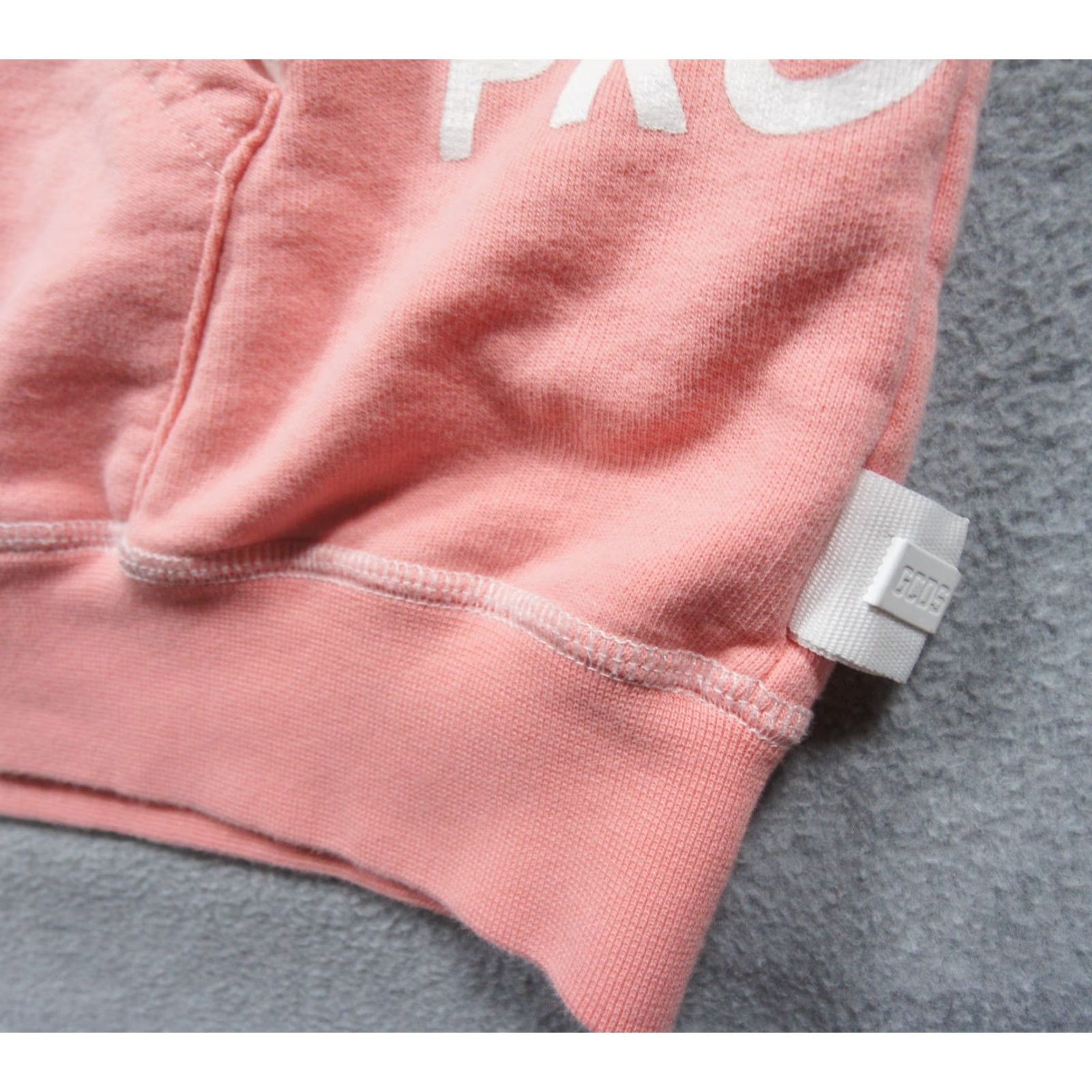 GCDS GCDS Hoodie Mens Small Pink Pullover Hooded Sweatshirt Streetwear Regular Fit Cotton Fleece Logo All Seasons Size US S / EU 44-46 / 1 - 5 Thumbnail