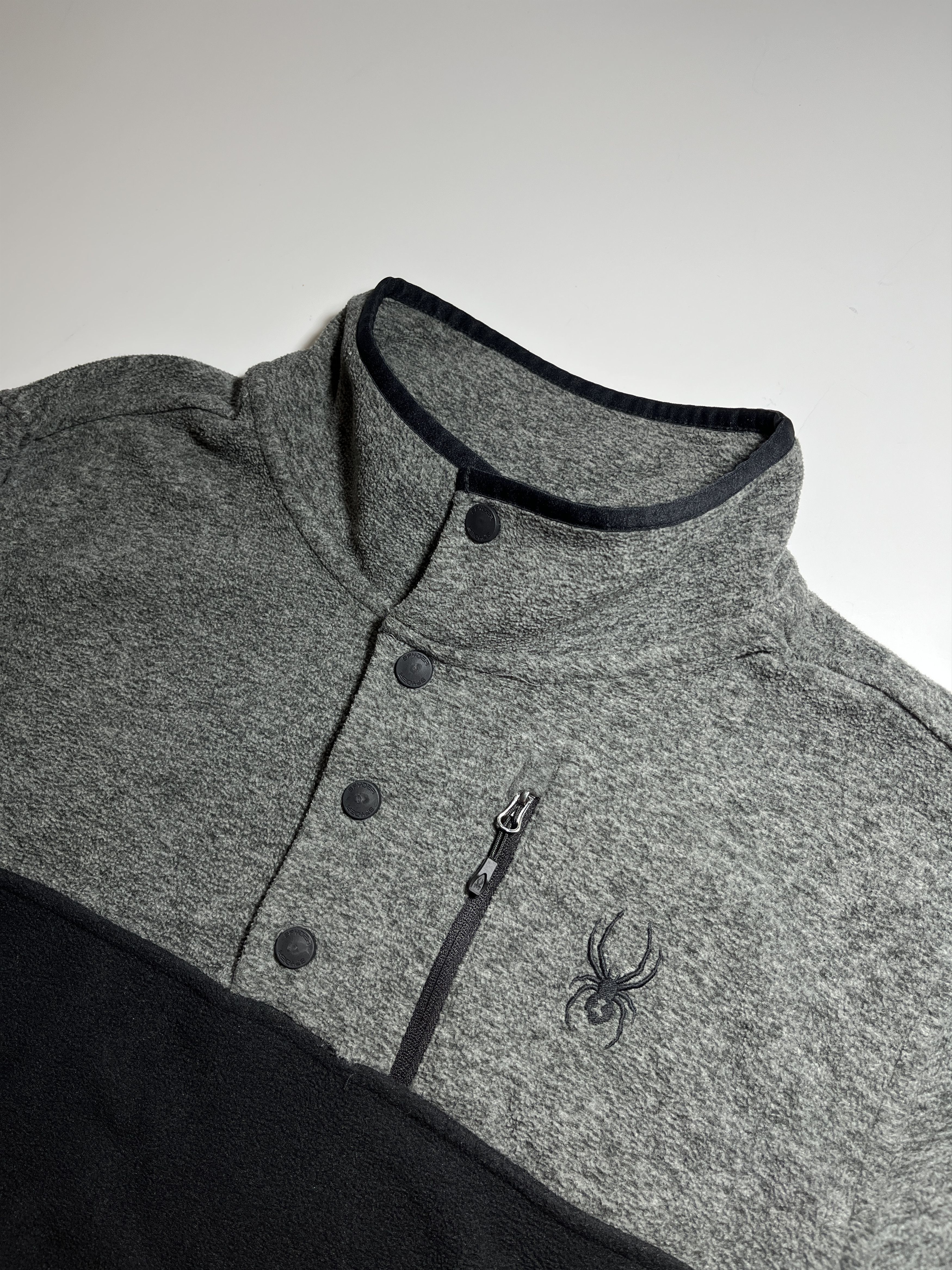 Spyder Spyder 1/4 Button Up Fleece Pullover Jacket Size M Size US M / EU 48-50 / 2 - 7 Thumbnail