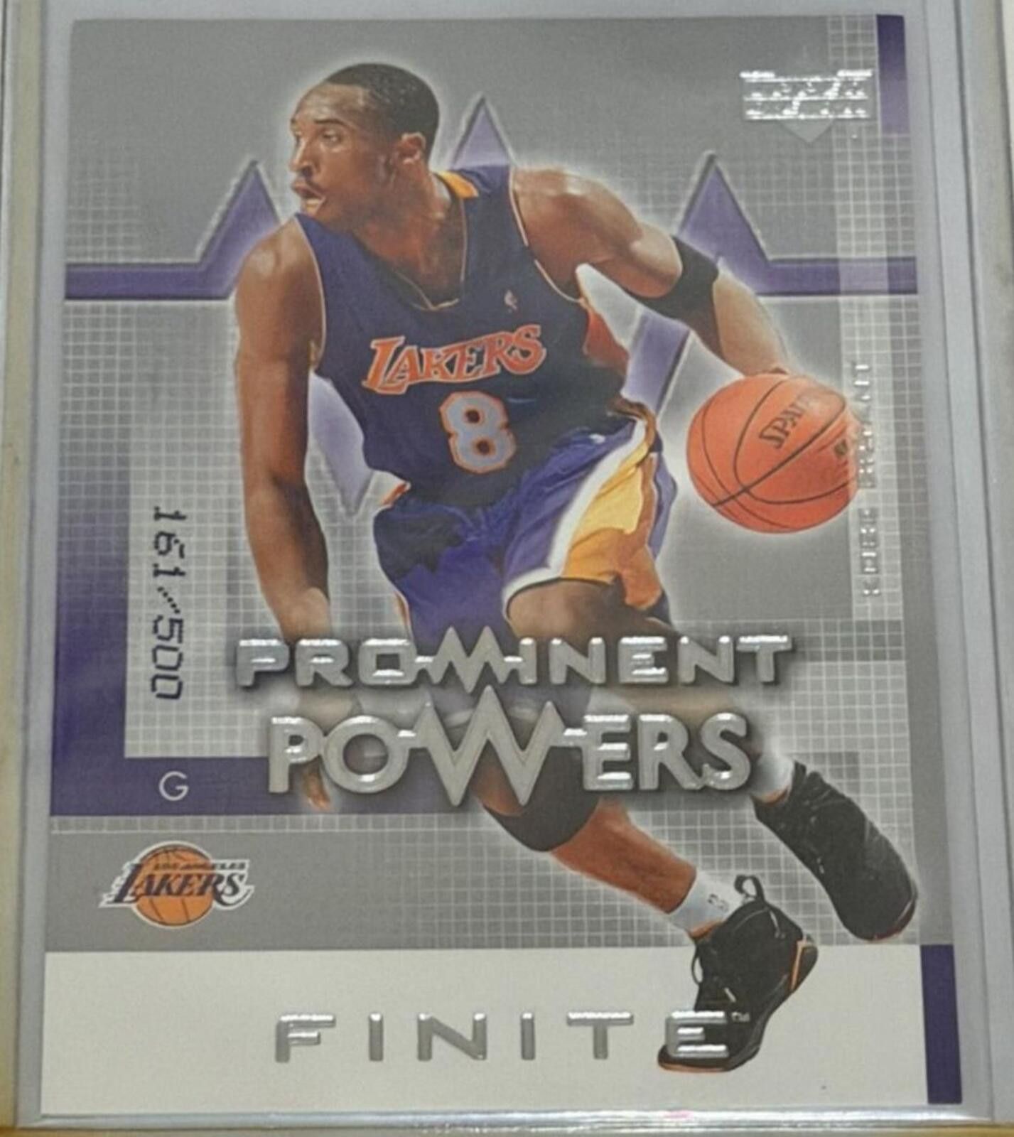 Other 2003-04 UD Finite Prominent Powers Kobe Bryant #161/500 Size ONE SIZE - 1 Thumbnail