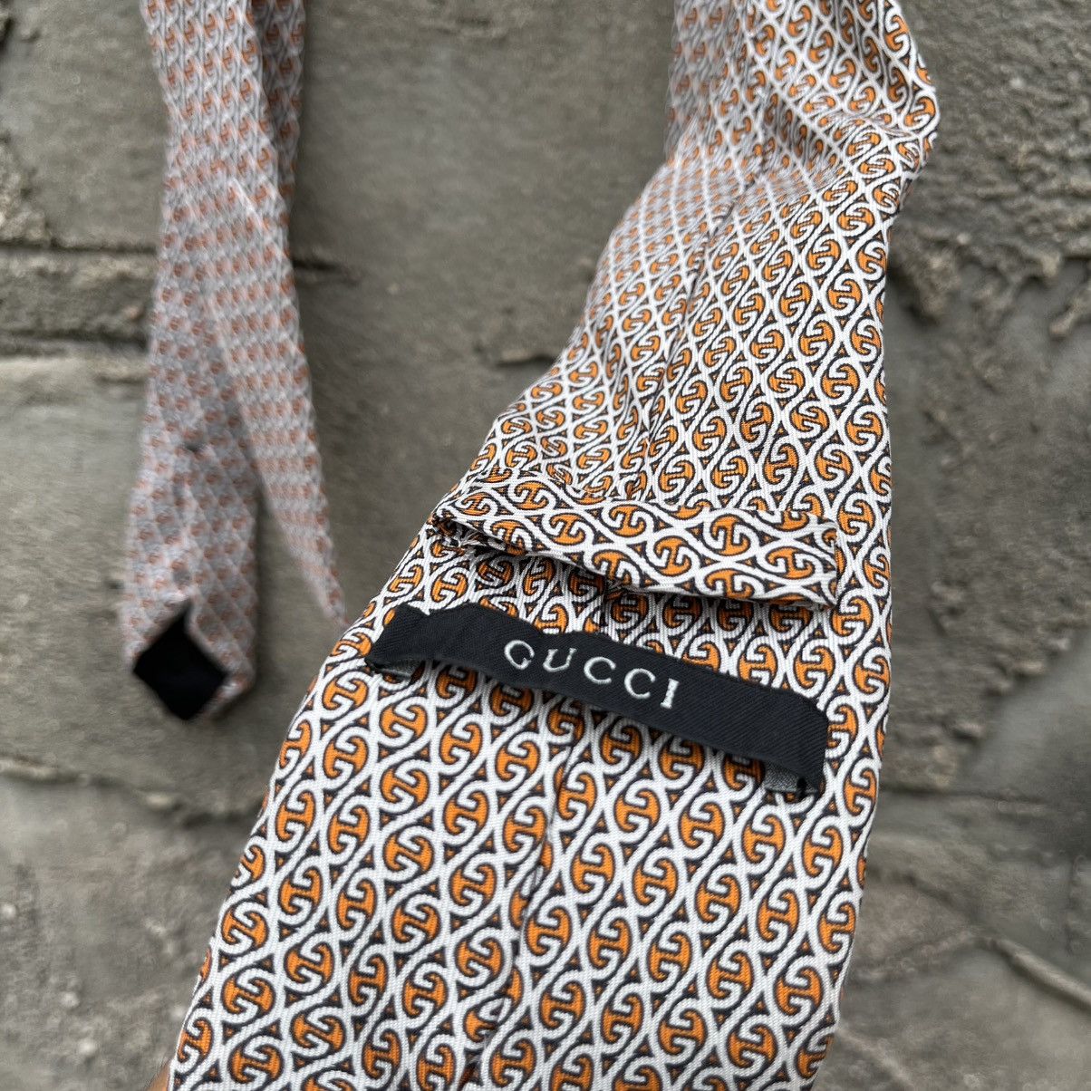 Gucci Gucci vintage silk tie Size ONE SIZE - 7 Thumbnail