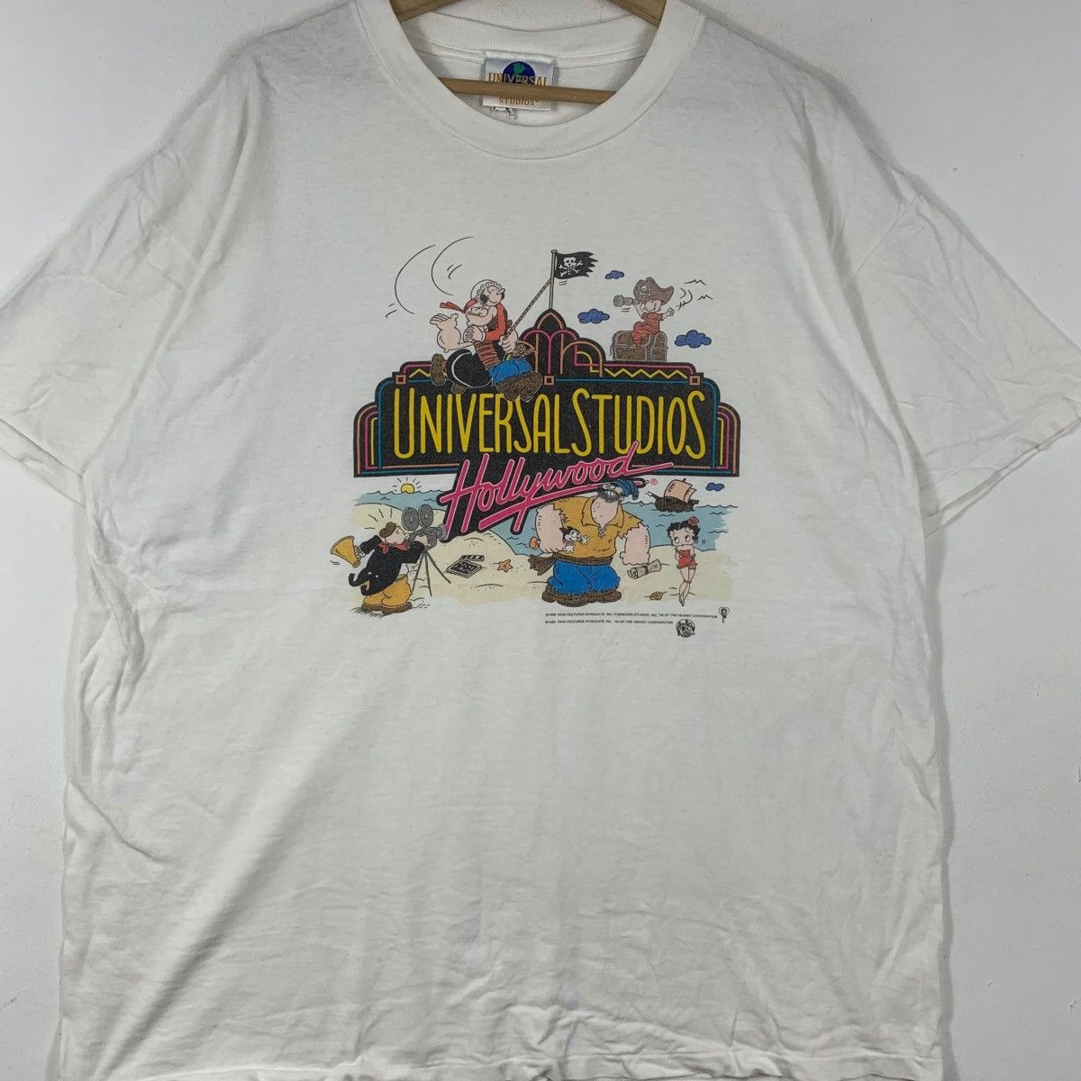 Vintage Vintage 1996 POPEYE THE SAILOR MAN Universal Studios Tee Size US L / EU 52-54 / 3 - 3 Thumbnail