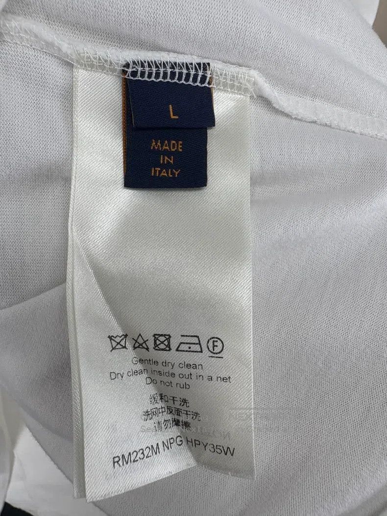 Louis Vuitton Gradient beaded short sleeve