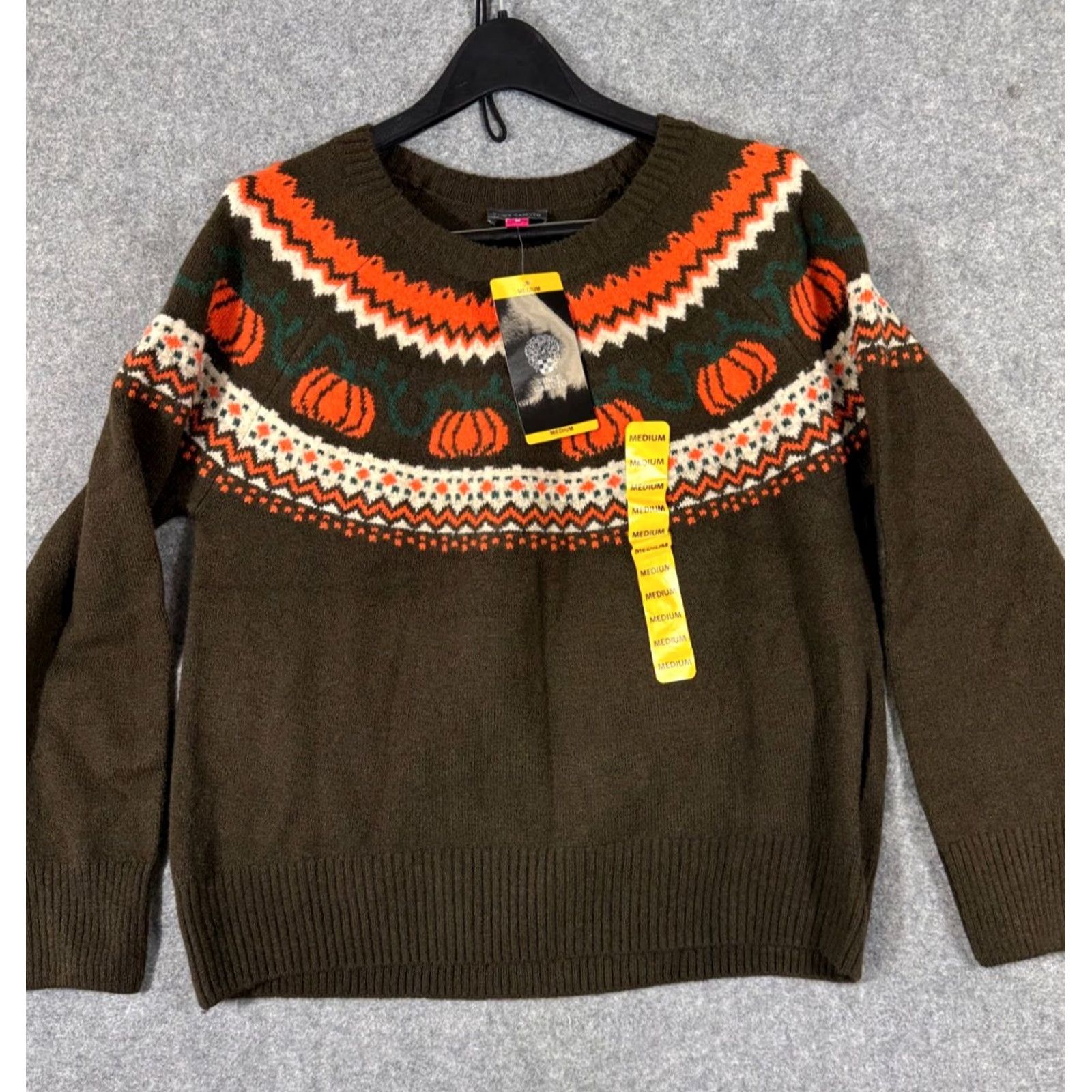 Vince Camuto Vince Camuto Pullover Sweater Womens M Brown Halloween Holiday NWT Size M / US 6-8 / IT 42-44 - 3 Thumbnail