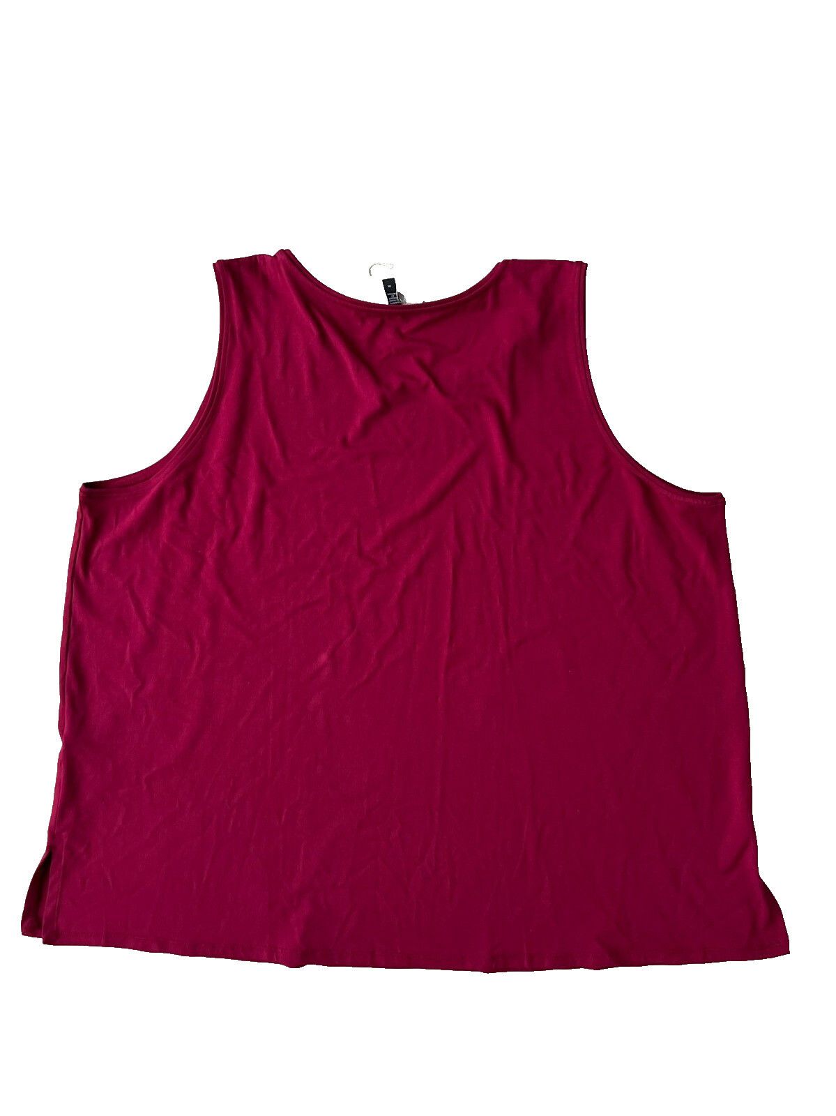 Eileen Fisher Eileen Fisher Jersey Knit Jewel Neck Tank Roseberry ( 3X ) Size 3XL / US 20-22 - 2 Thumbnail