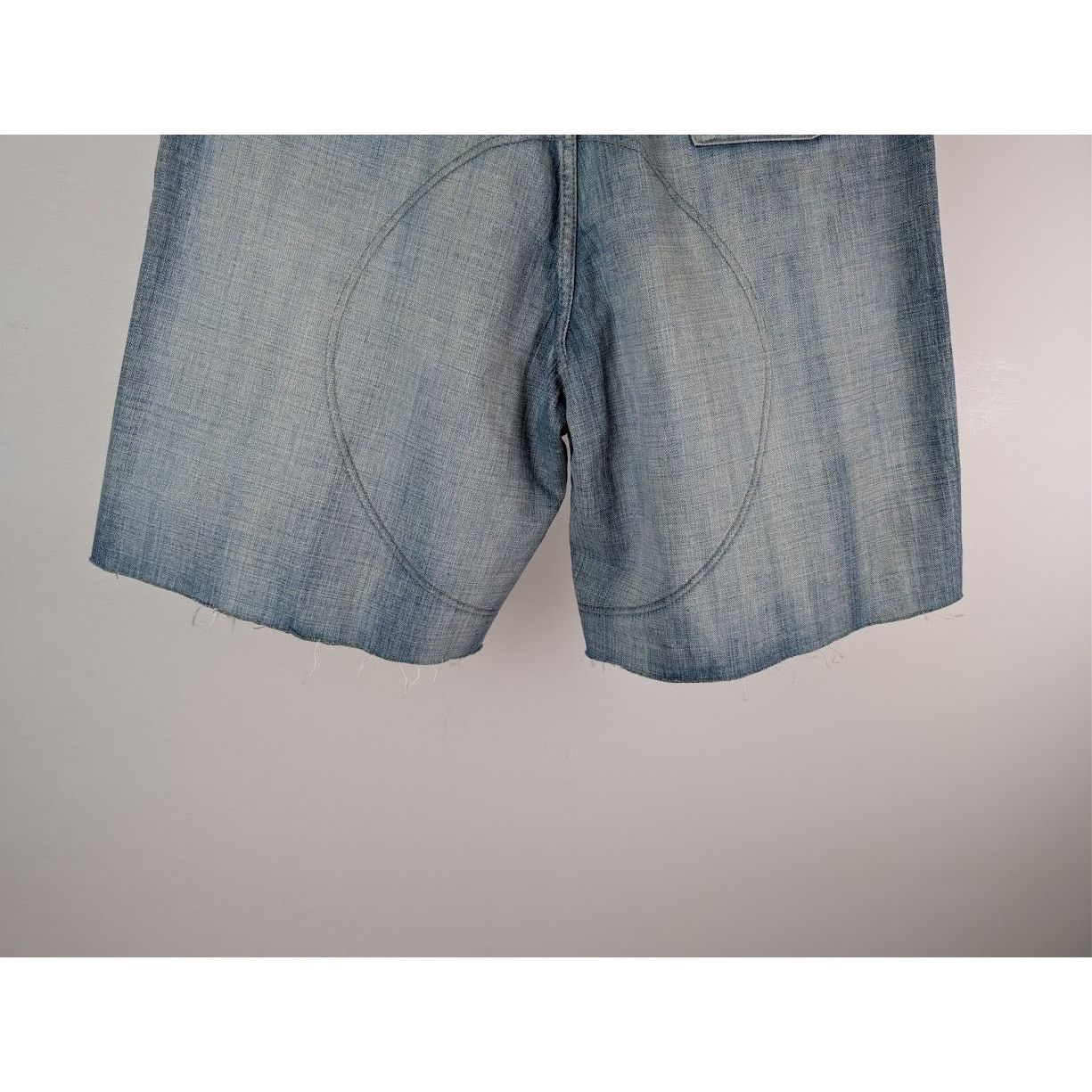 Balenciaga o1rshd1 Denim Shorts in Blue Size US 32 / EU 48 - 13 Thumbnail