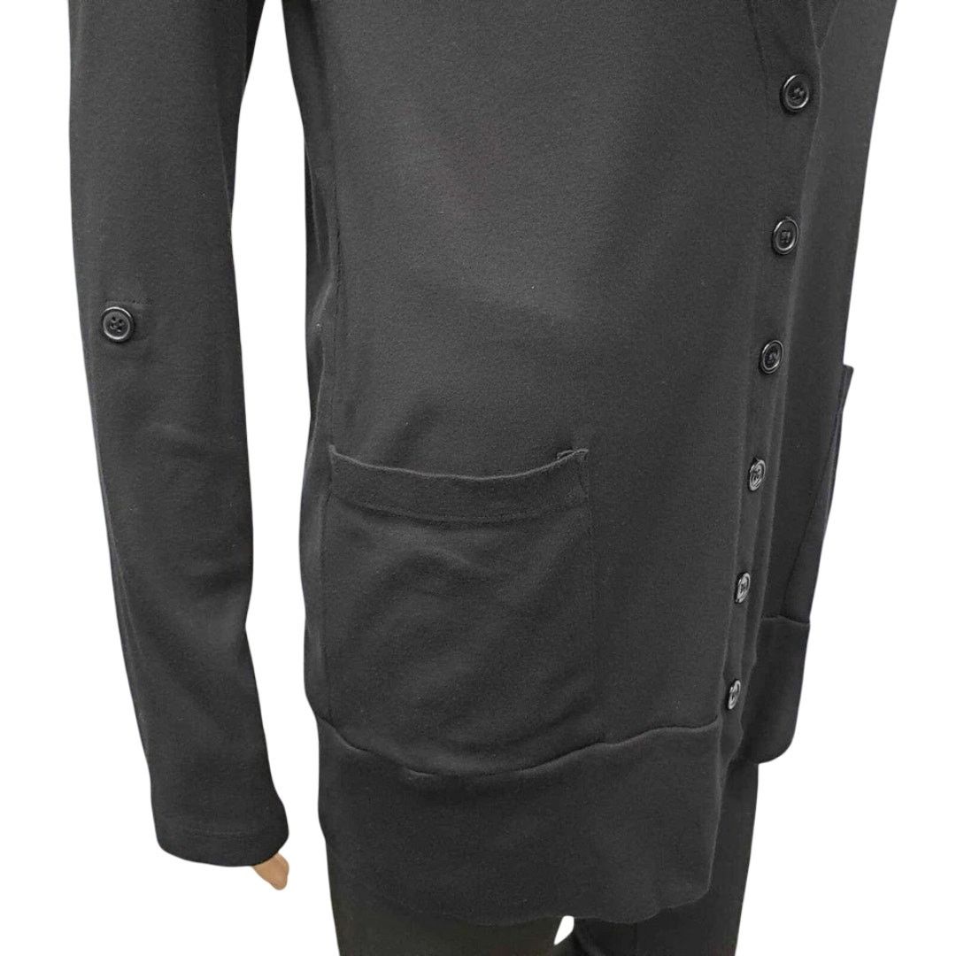 Splendid Splendid Boyfriend Cardigan Sweater Roll Tab L/S Modal Size M / US 6-8 / IT 42-44 - 9 Thumbnail