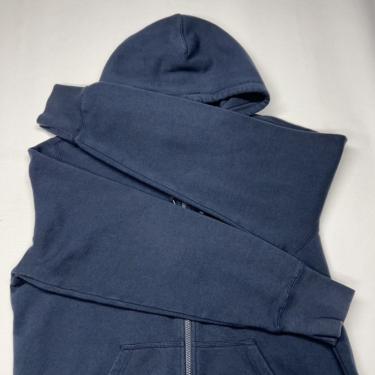 Nike Nike Hoodie Sweatshirt Blue Full Zip Athletic Logo Navy Y2K Size US L / EU 52-54 / 3 - 6 Thumbnail