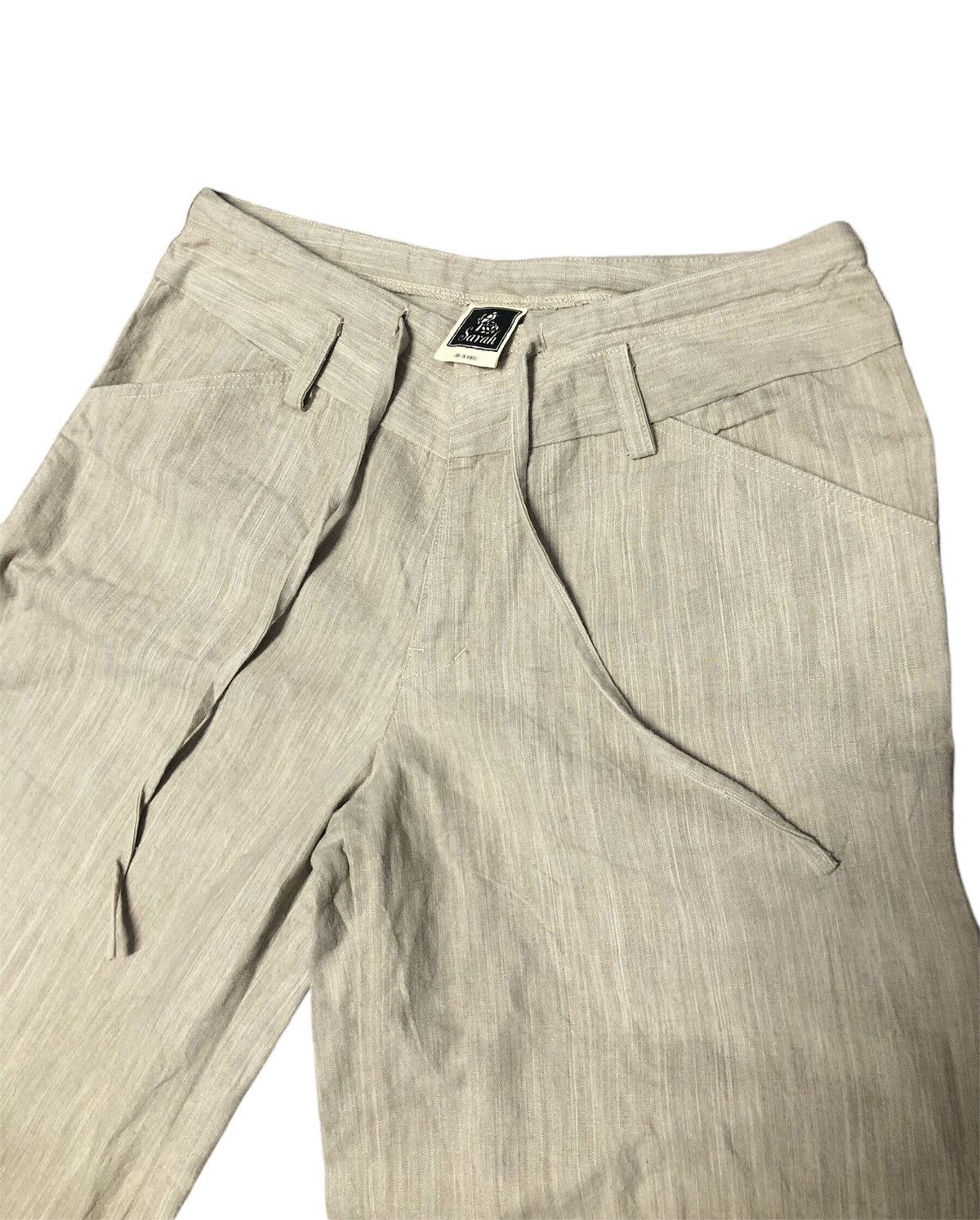 Designer × Japanese Brand × Sarah Pacini VINTAGE SARAH BAGGY PANTS Size 28" / US 6 / IT 42 - 12 Thumbnail