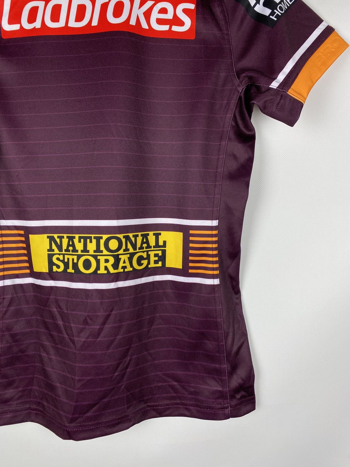 Asics ASICS Brisbane Broncos NRL Home Jersey Rugby Shirt Size S Size US S / EU 44-46 / 1 - 21 Thumbnail