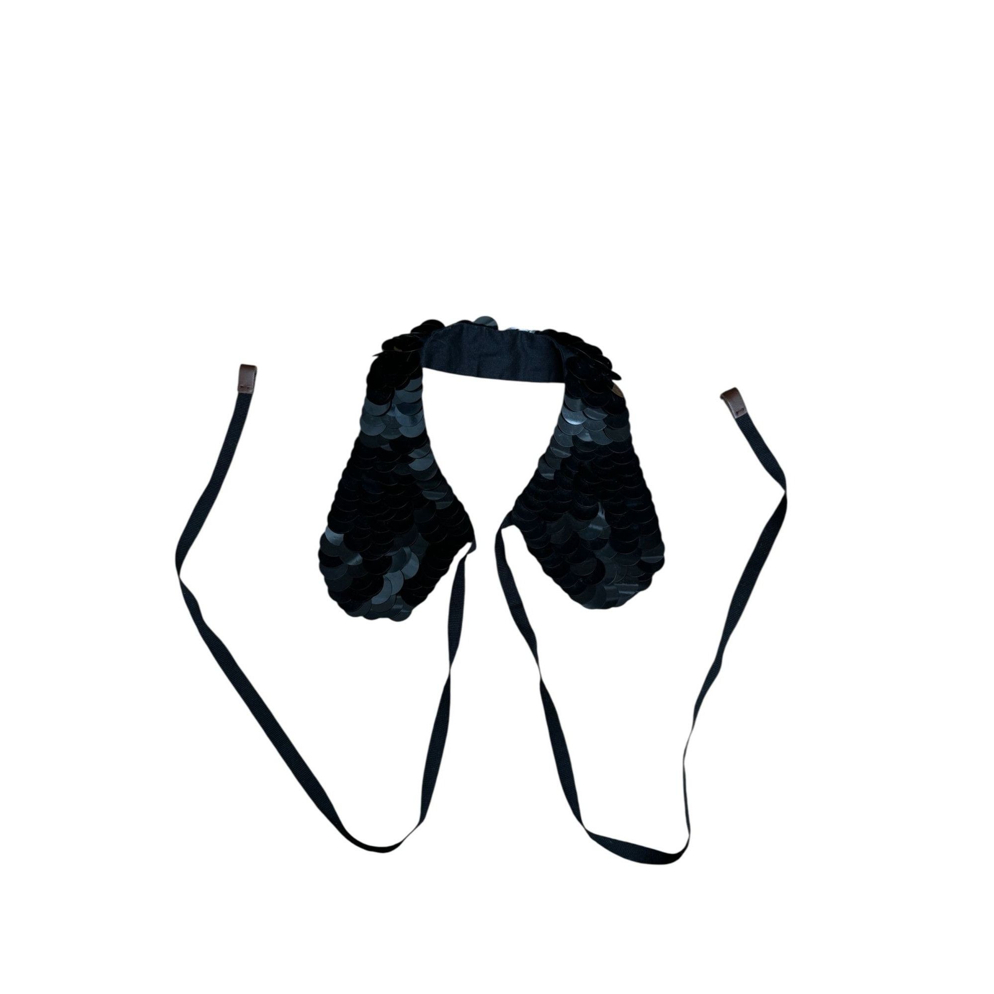 Marni Black Sequin Collar Size ONE SIZE - 1 Thumbnail