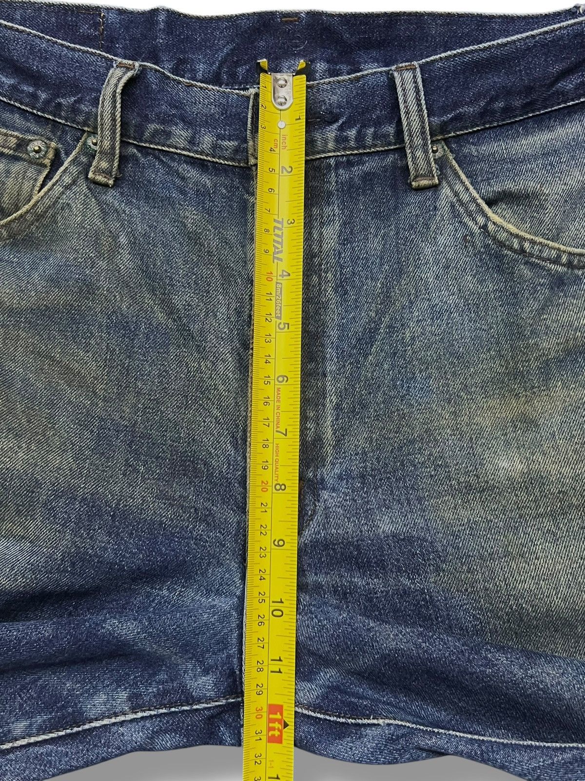 Japanese Brand Vintage Bobson Chessking Japan- Faded Mud Wash, Distressed Size US 33 - 18 Thumbnail