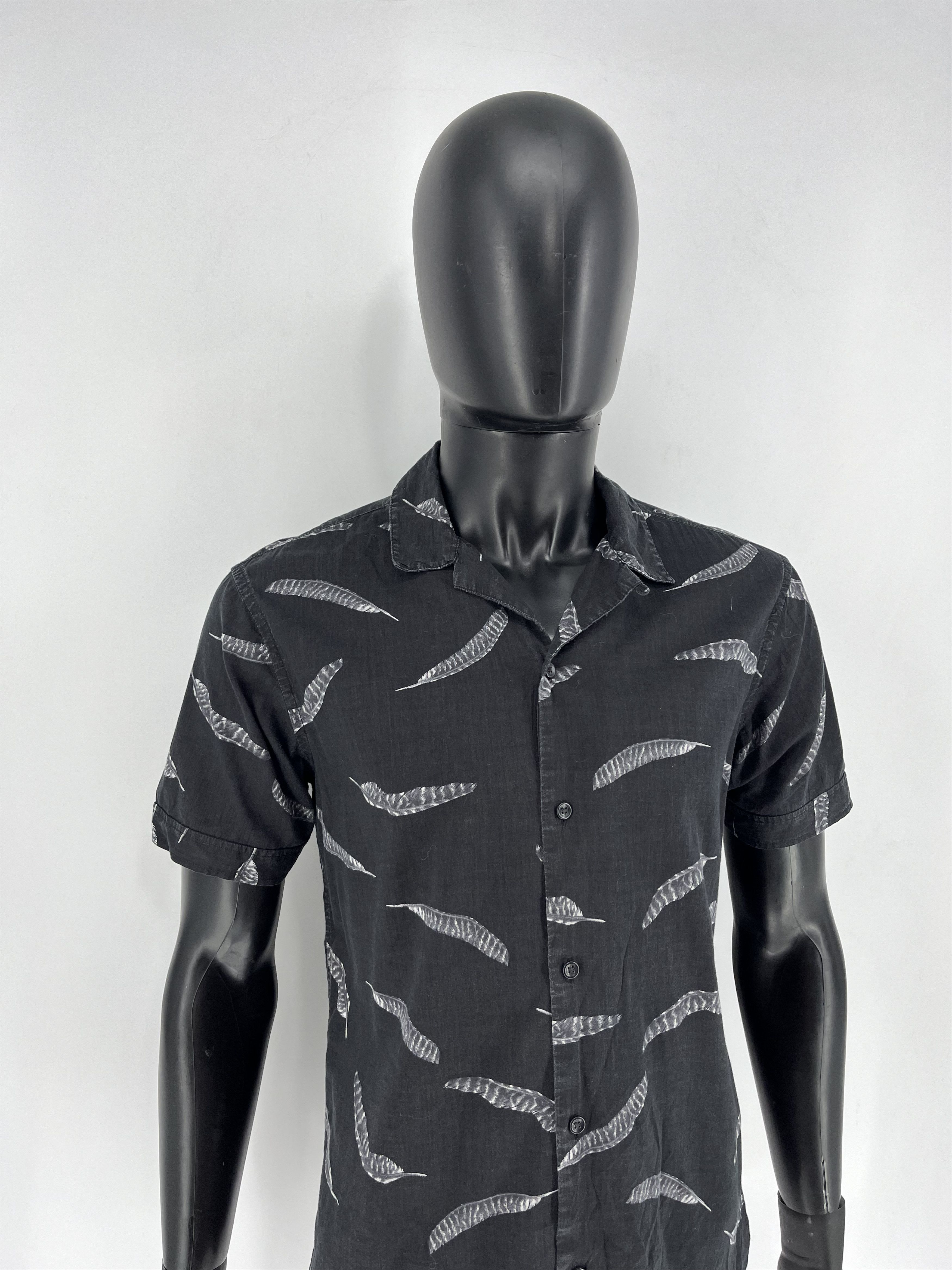 Allsaints × Vintage Vintage Y2K Allsaints Hawaiian Shirt Art Hype Size S Size US S / EU 44-46 / 1 - 3 Thumbnail