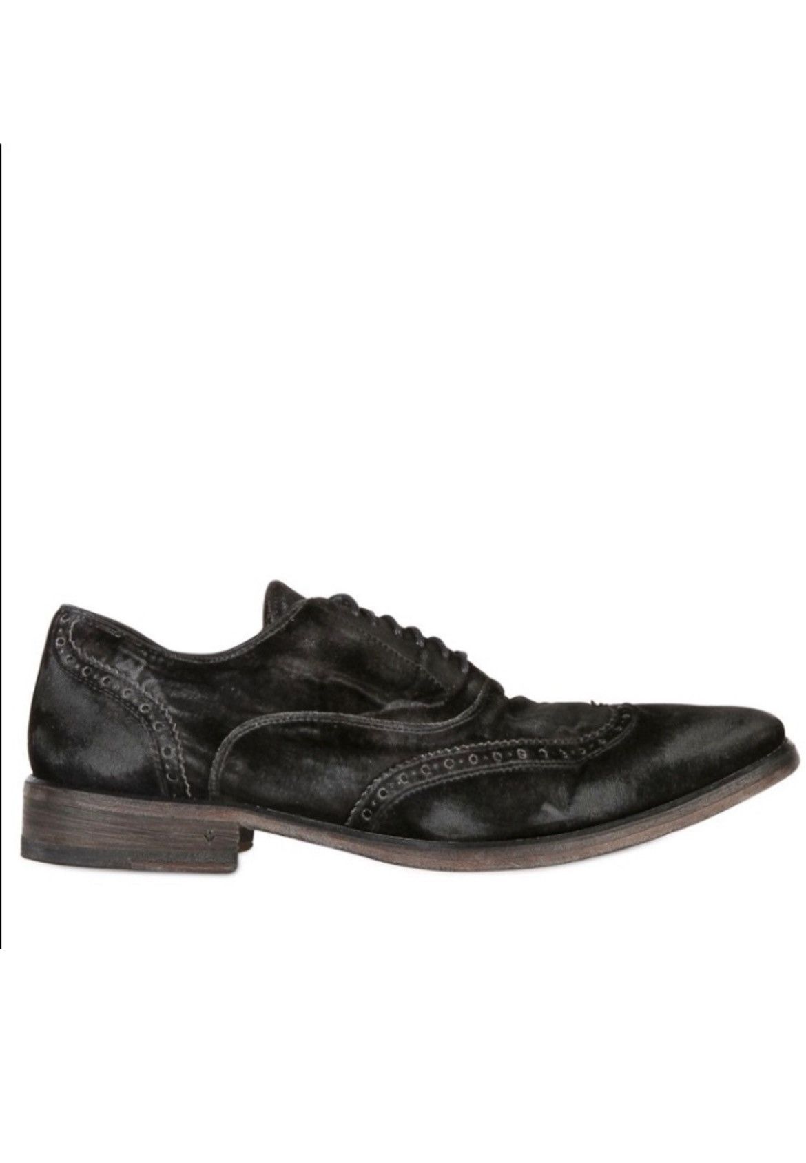 John Varvatos Fleetwood velvet brogues size 10.5. Size US 10.5 / EU 43-44 - 4 Thumbnail