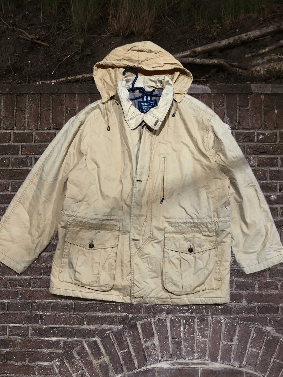 Burberry Burberrys Coat Jacket Nova Check Logo Vintage Casuals Luxury Size US XXL / EU 58 / 5 - 1 Thumbnail
