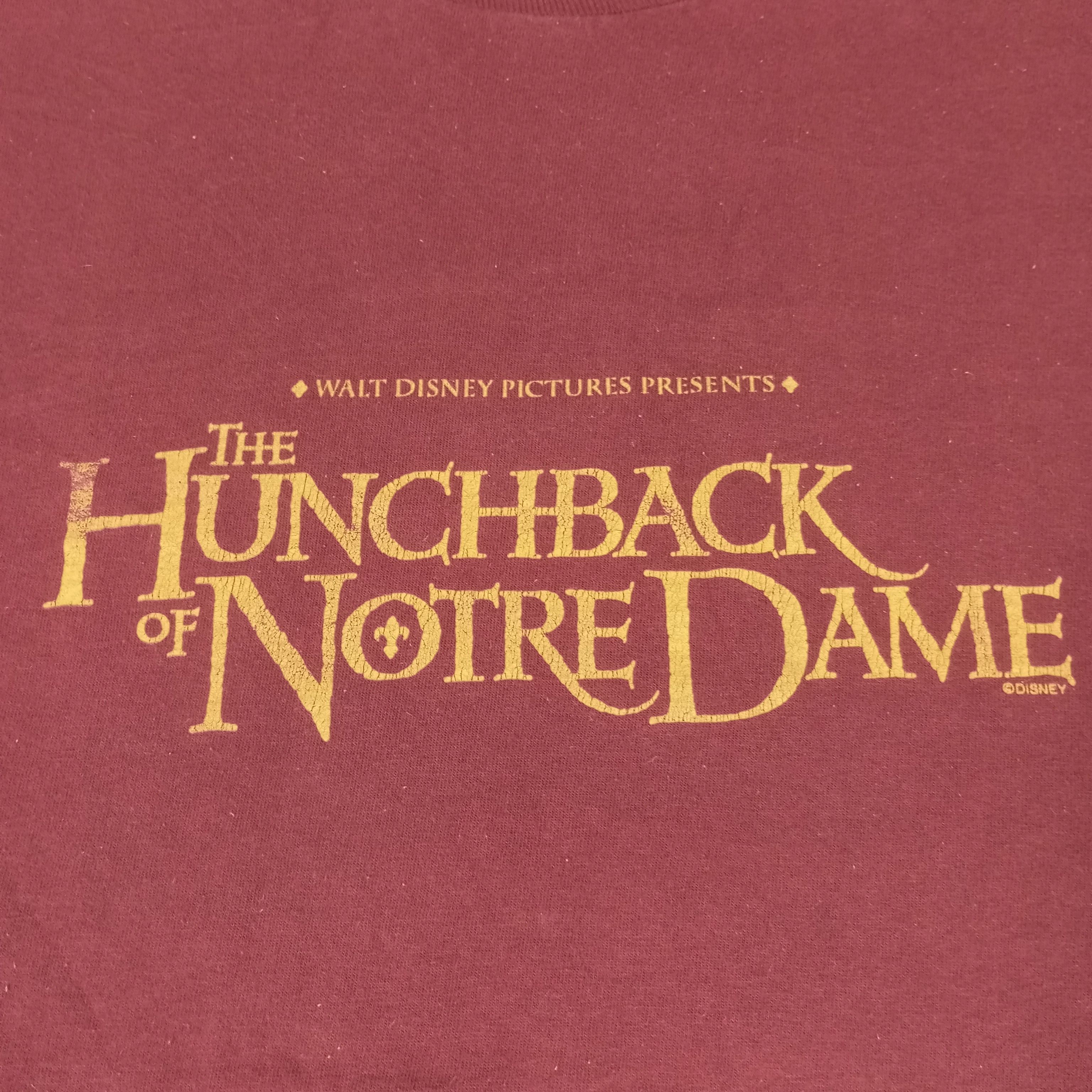 Disney × Vintage The Hunchback Of Notre Dame Promo Style Vintage Tshirt Size US XL / EU 56 / 4 - 2 Thumbnail
