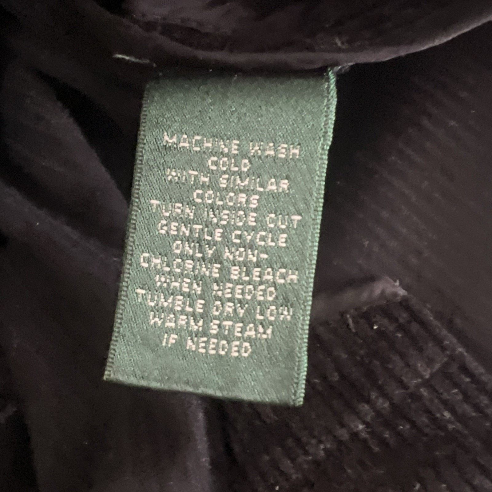 Ralph Lauren Lauren Jeans Ralph Lauren Women Corduroy Jacket Black Size S Size S / US 4 / IT 40 - 8 Thumbnail