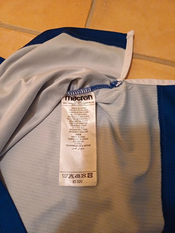 Macron Karlsruher 2019-20 home shirt Size US XL / EU 56 / 4 - 12 Thumbnail