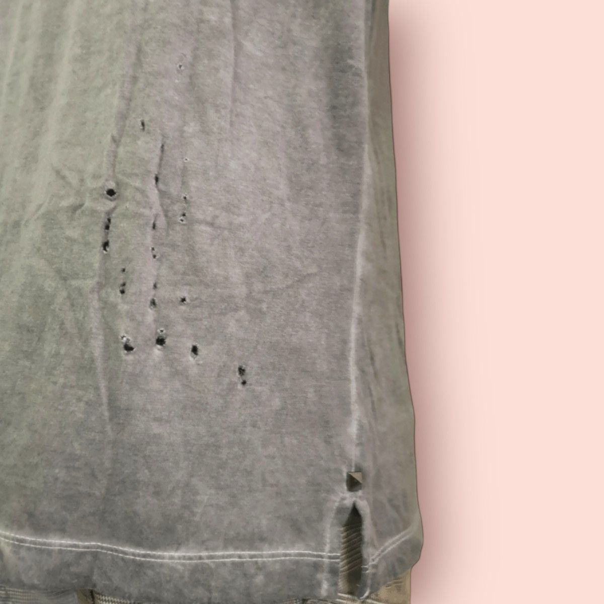Other VINTAGE VALENTINO DISTRESSED STUDDED RAYON SHIRT Size US L / EU 52-54 / 3 - 17 Thumbnail