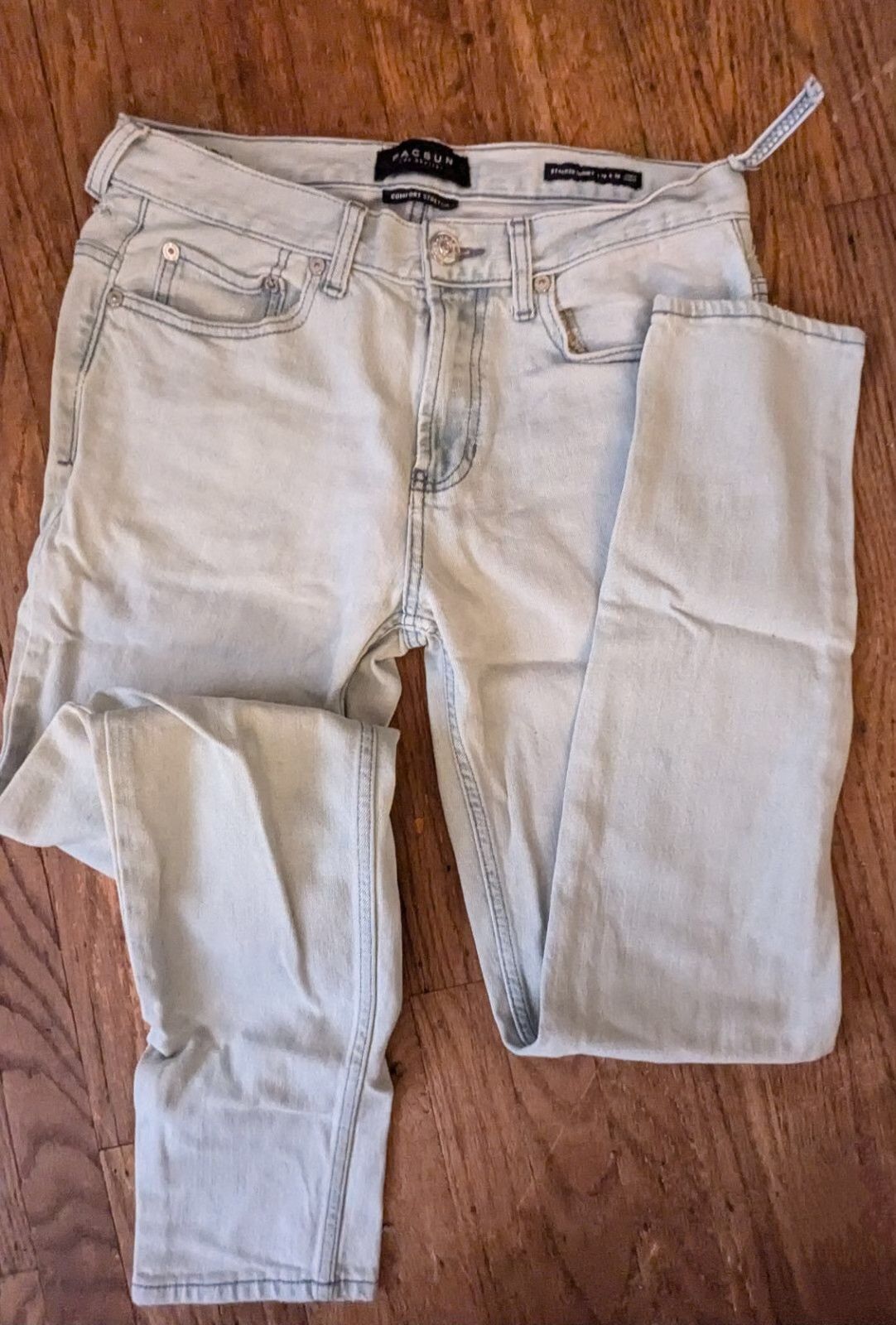Pacsun Grey Pacsun Stacked Skinny Jeans 30x30 Size US 30 / EU 46 - 1 Preview