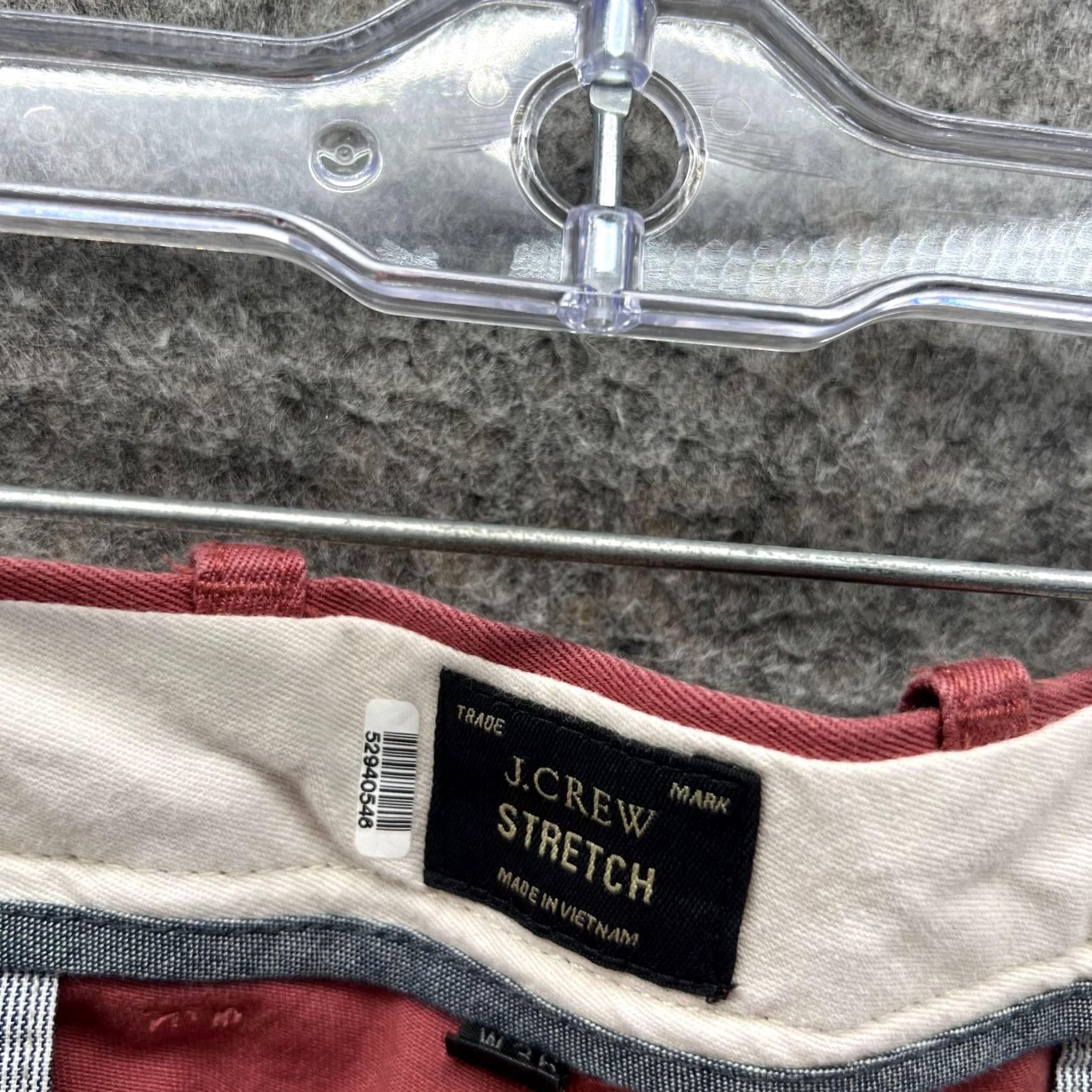 J.Crew J.CREW Pants Men 36x32 Chino Flat Front Stretch Cotton Pink Casual Regular Size US 36 / EU 52 - 7 Thumbnail