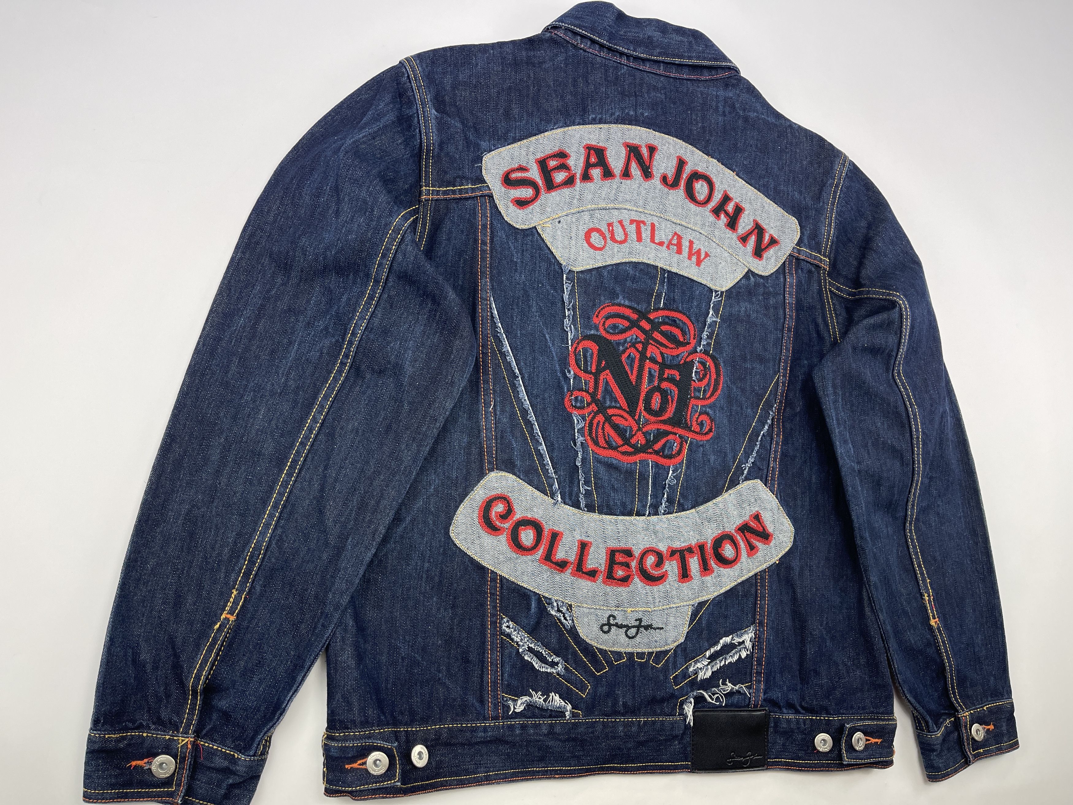 Sean John Sean John jeans jacket, blue, vintage denim, 90s hip hop M Size US M / EU 48-50 / 2 - 2 Thumbnail
