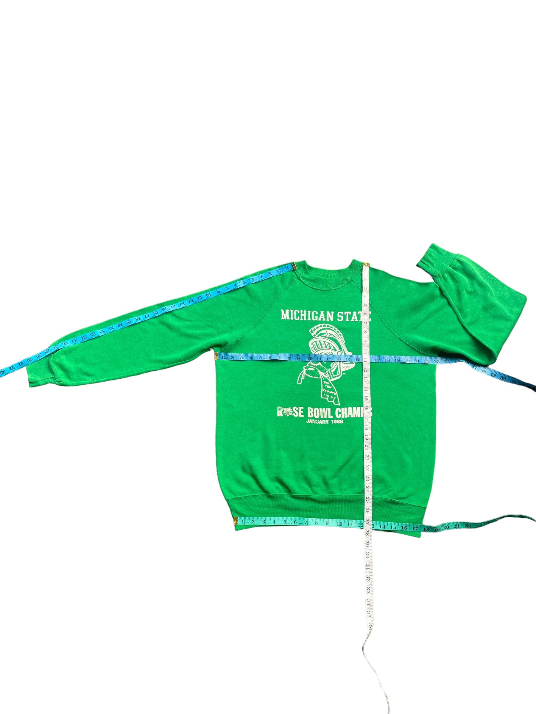 NFL × Vintage Vintag 1988 Michigan State Rose Bowl Champs Crewneck Size US L / EU 52-54 / 3 - 4 Thumbnail