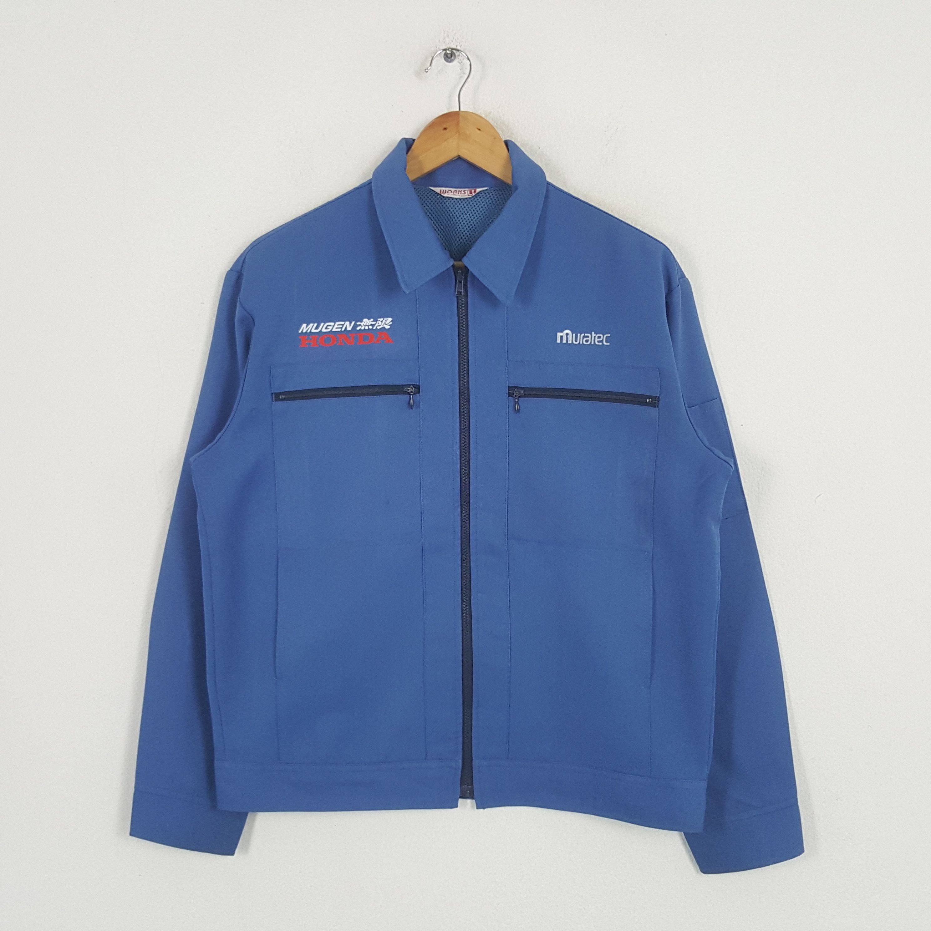 Honda × Japanese Brand × Vintage Vintage Mugen Honda Japanese Racing Team Custom Art Jackets Size US M / EU 48-50 / 2 - 3 Thumbnail