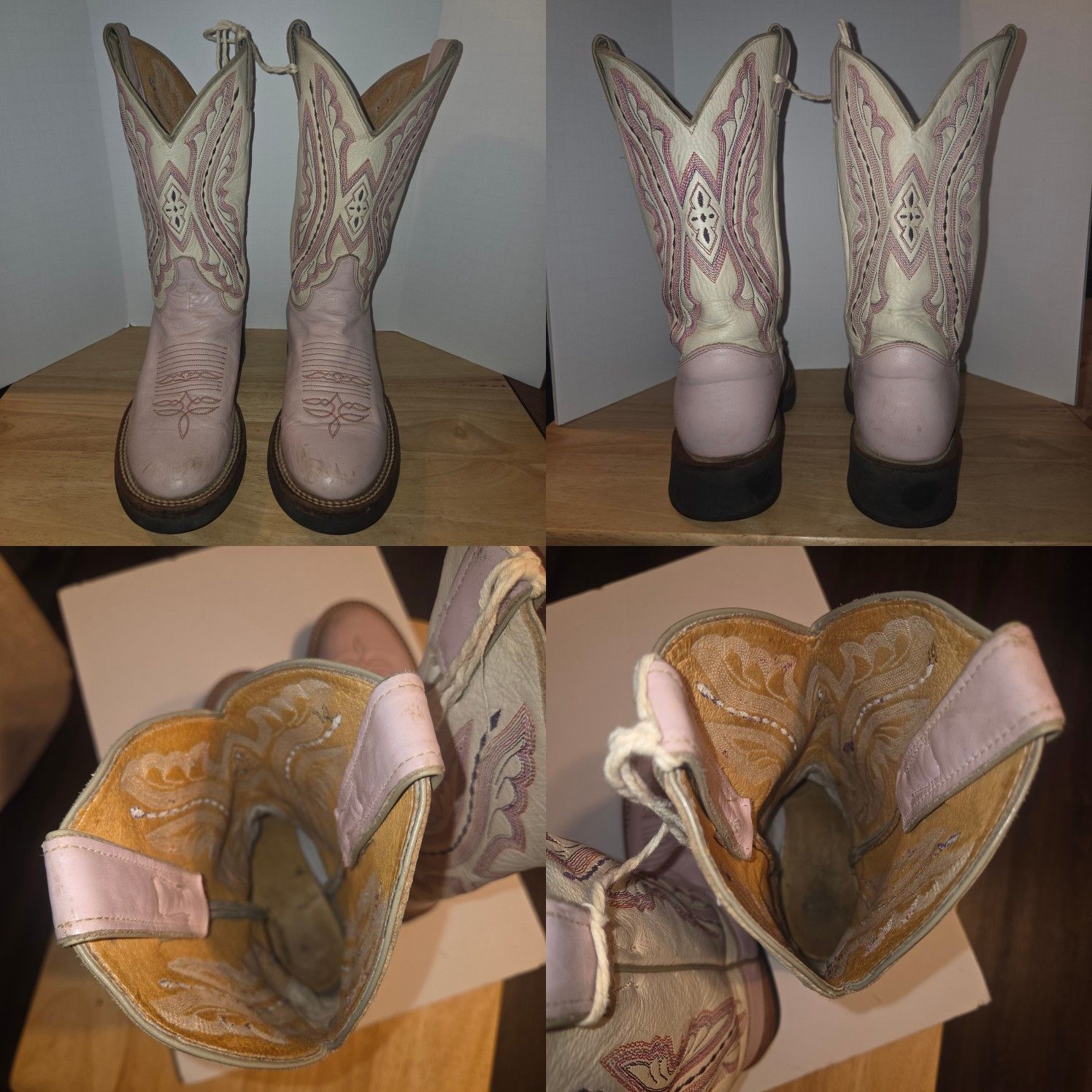 Justin Boots Women SIZE 6 B Justin Boots Tekno Crepe Oil Resist Western Size US 6 / IT 36 - 3 Thumbnail