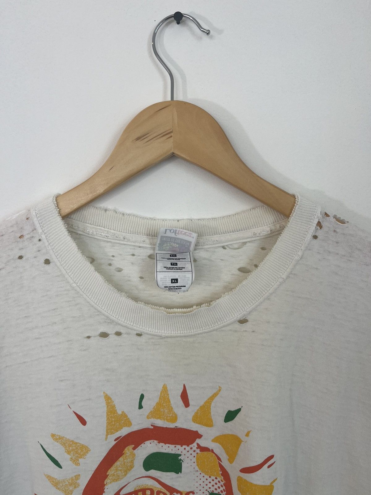 Vintage Vintage 1999 Summer Solstice Thrashed Tee Size US L / EU 52-54 / 3 - 3 Thumbnail