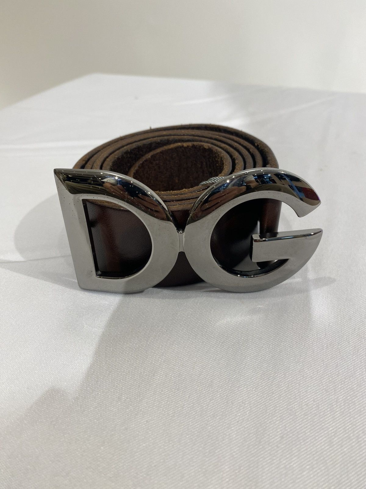 Dolce & Gabbana DOLCE & GABBANA LOGO BUCKLED BELT 36 to 40 Size 36 - 11 Thumbnail
