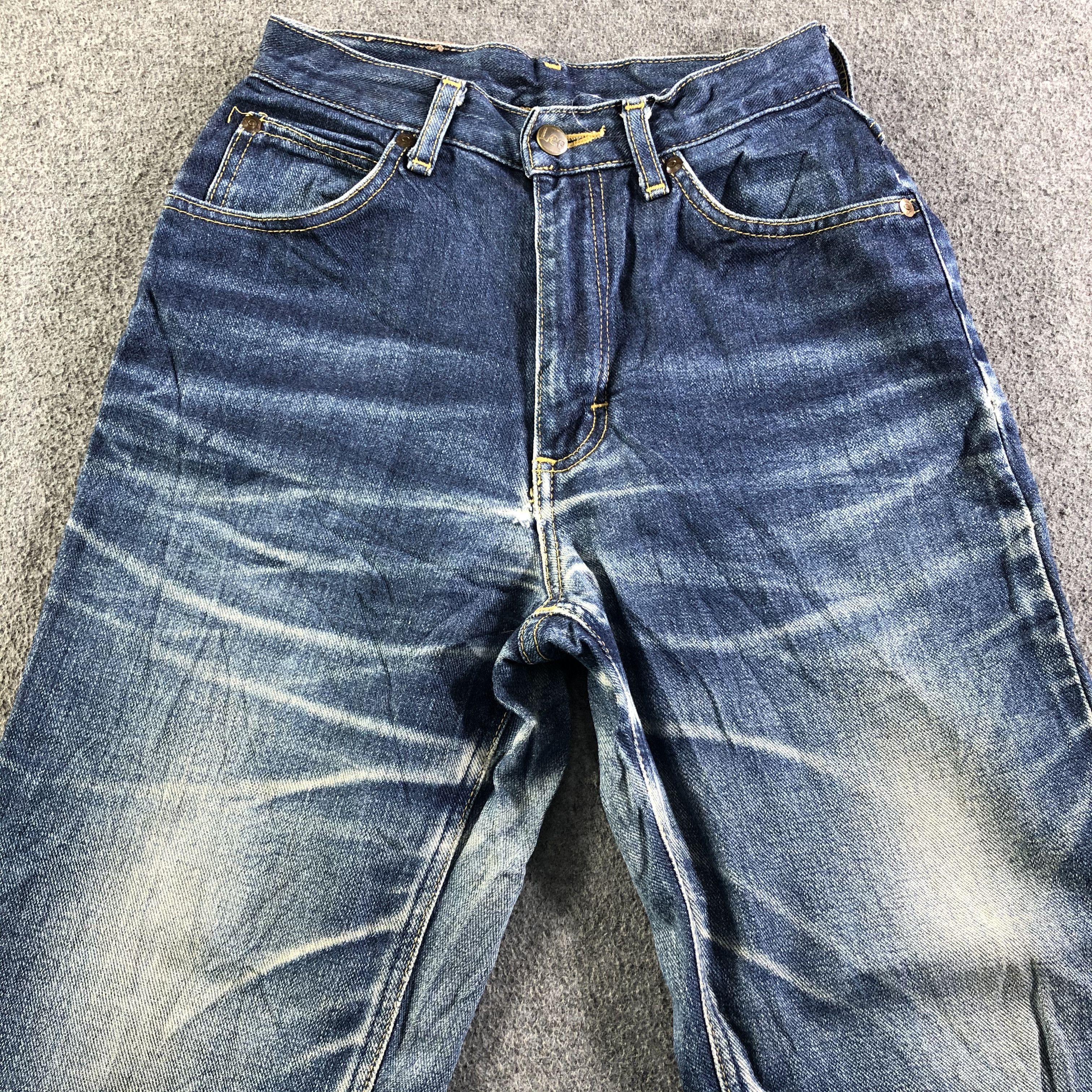 Lee Vintage Blue Wash Lee Jeans-J3913 Size US 26 / EU 42 - 3 Thumbnail