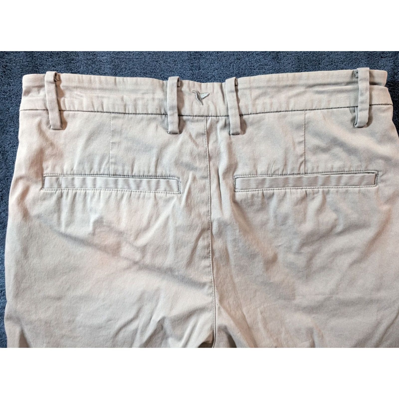 Vintage Birddogs Men's 30x30 Light Gray Stretch Chino Slim Fit Pants Size US 30 / EU 46 - 7 Thumbnail