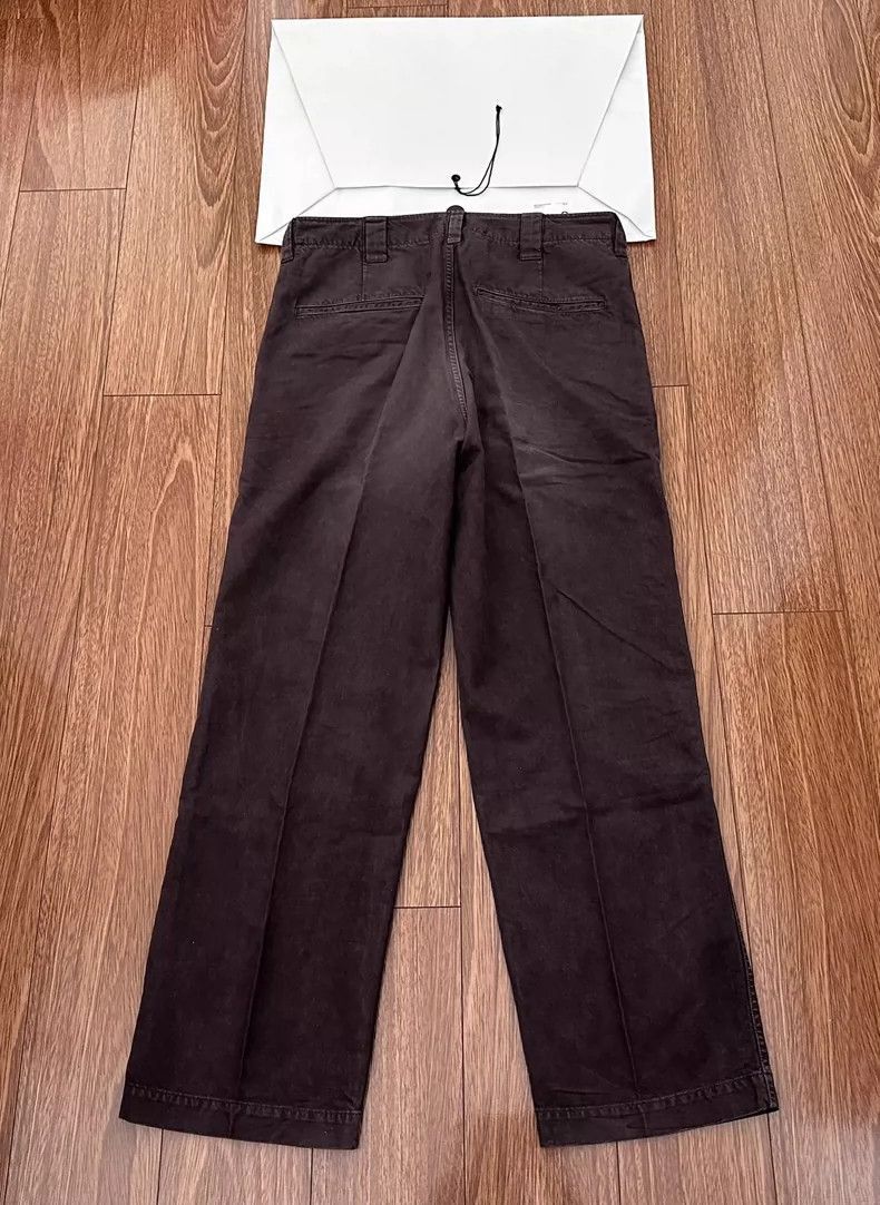 Visvim VISVIM Wide Chino Pants Crash 24AW-2506 Size US 26 / EU 42 - 2 Thumbnail