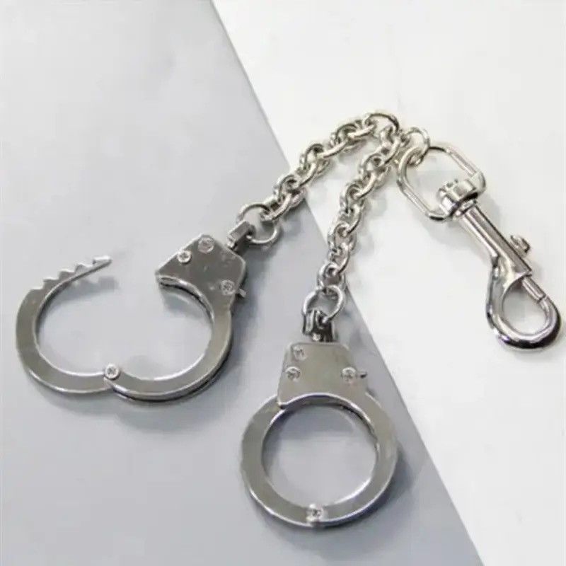 Vintage Metal Keychain Wallet Belt Chain Size ONE SIZE - 3 Thumbnail