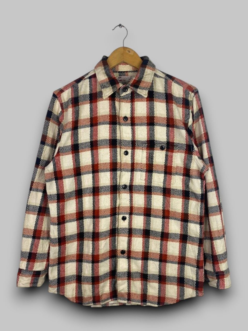 Japanese Brand mac eye japanese brand flannel shirt cat eye button Size US M / EU 48-50 / 2 - 1 Thumbnail