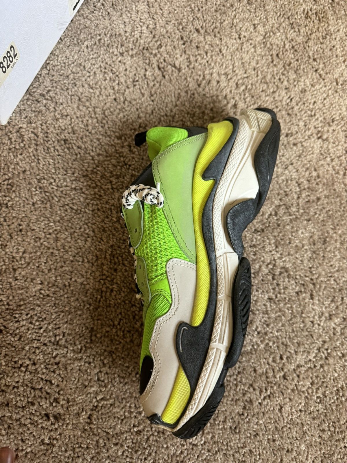 Balenciaga Balenciaga Triple S Green Size US 9 / EU 42 - 4 Thumbnail