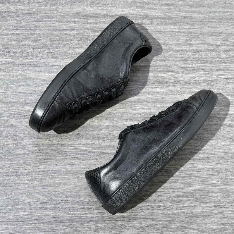 Gucci Gucci Low-top Fashion Sneakers in Black Blue Size US 8 / EU 41 - 8 Thumbnail